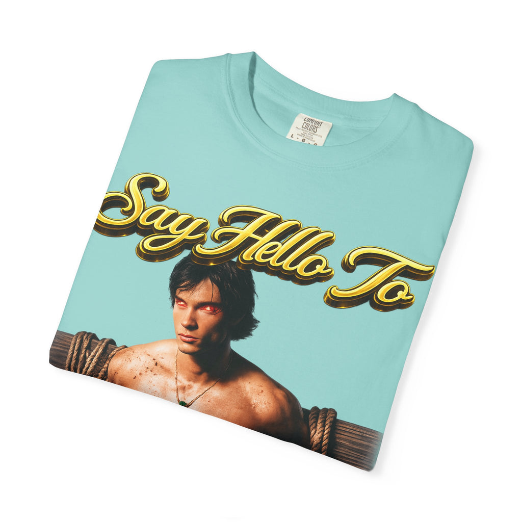T-Shirt — Say Hello To The House of El Graphic Tee Printify