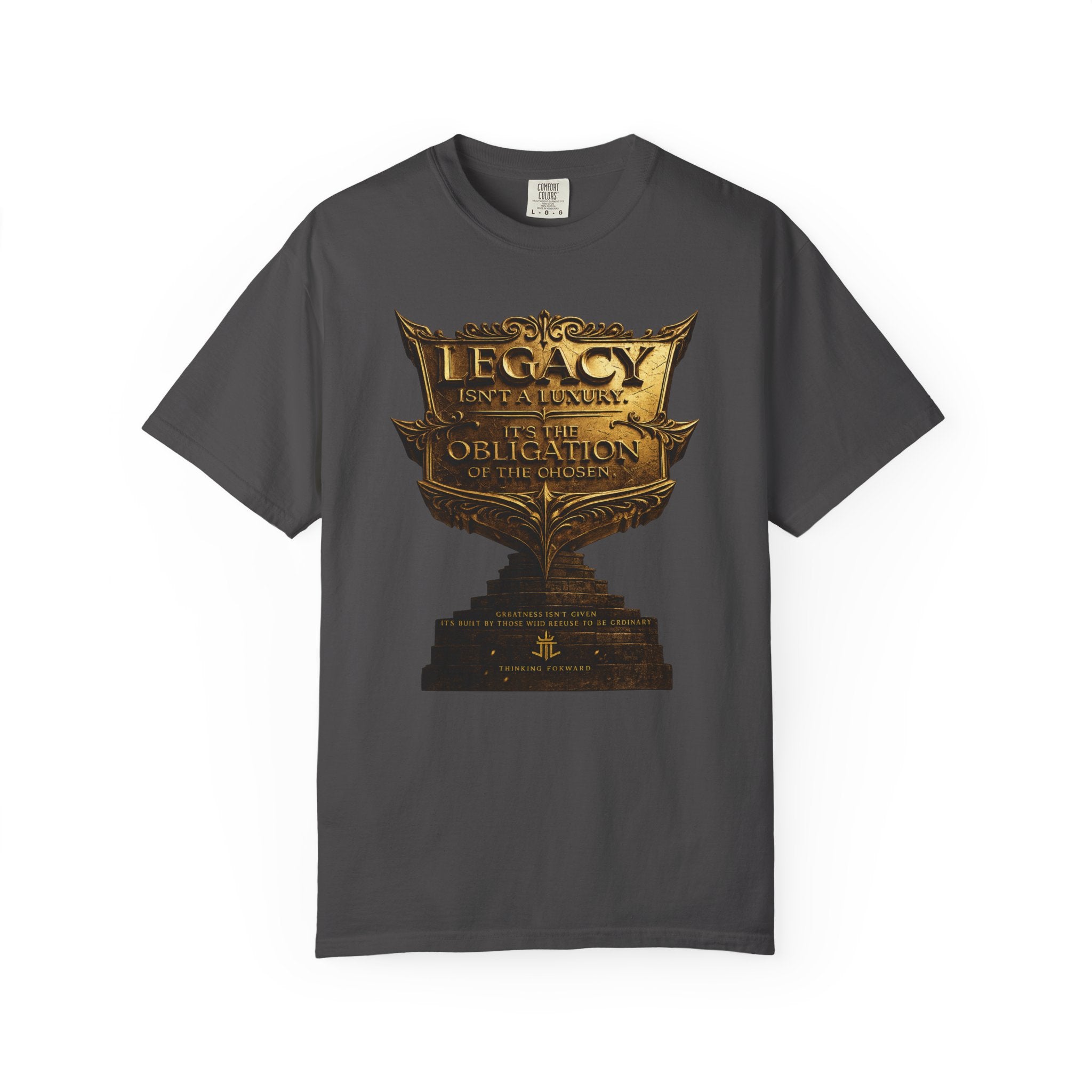 Legacy & Honor Trophy T-Shirt – "Legacy is an Obligation" Graphic Tee Printify