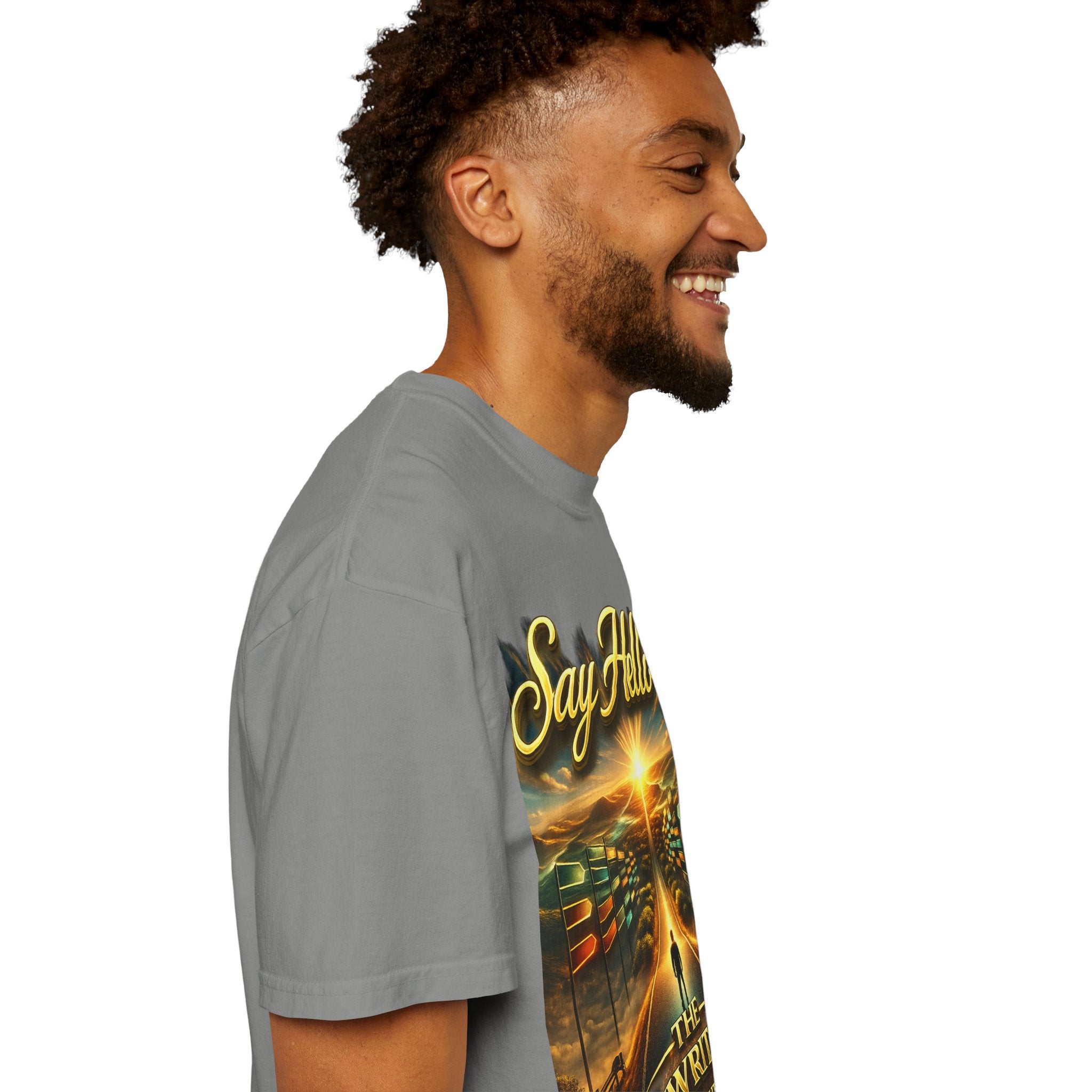 Say Hello To The Unwritten Book Of The Road T-Shirt Printify