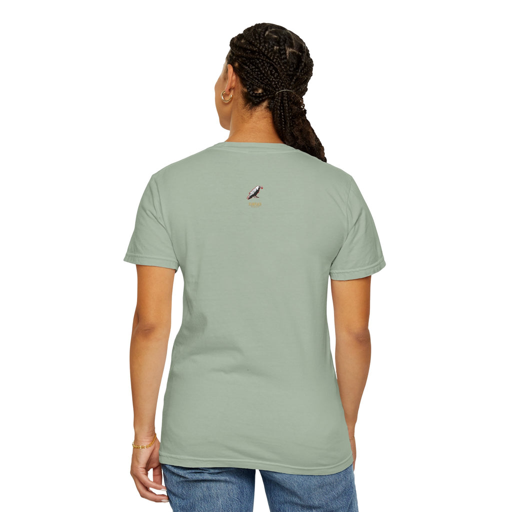 Training Warrior T-Shirt — "He Who Sweats More in Training Bleeds Less in Battle" Printify