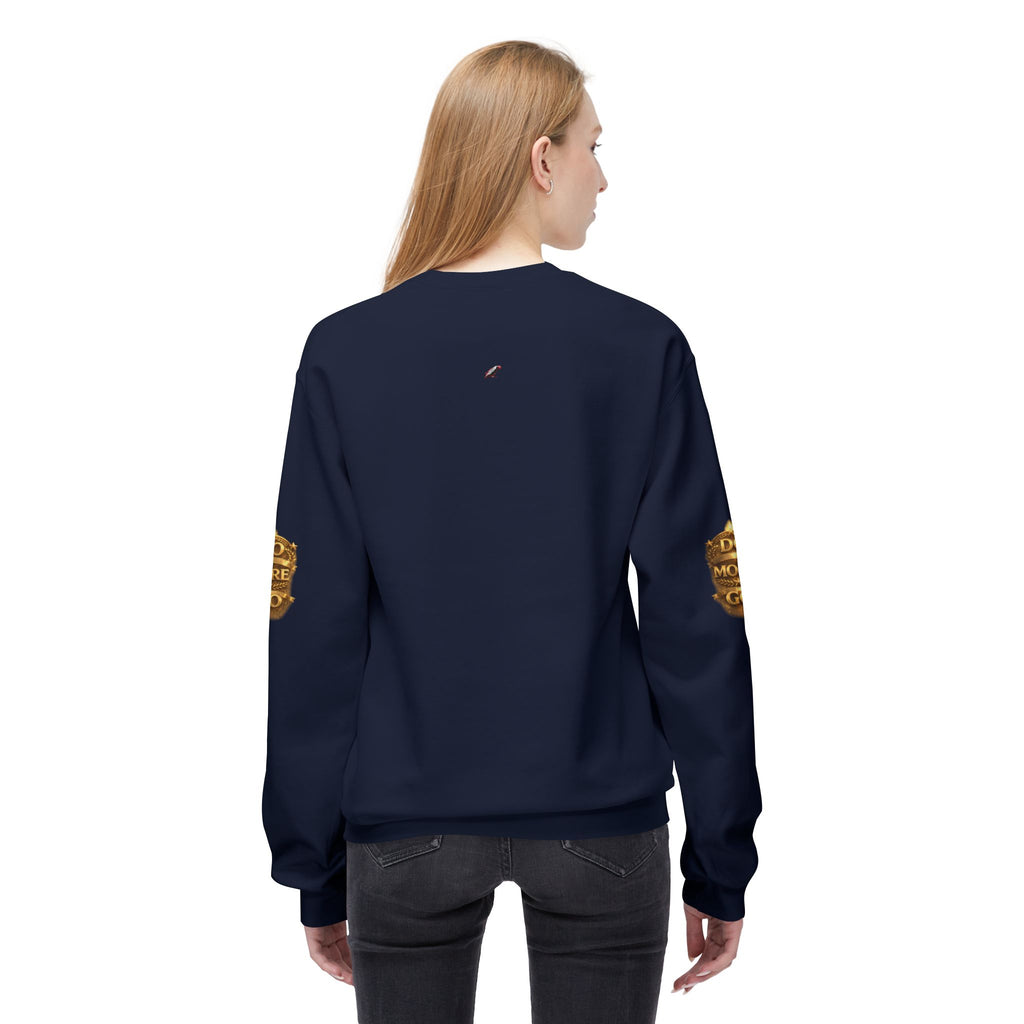 Discipline Builds Freedom Crewneck Sweatshirt – Motivational Fitness & Success Pullover Printify