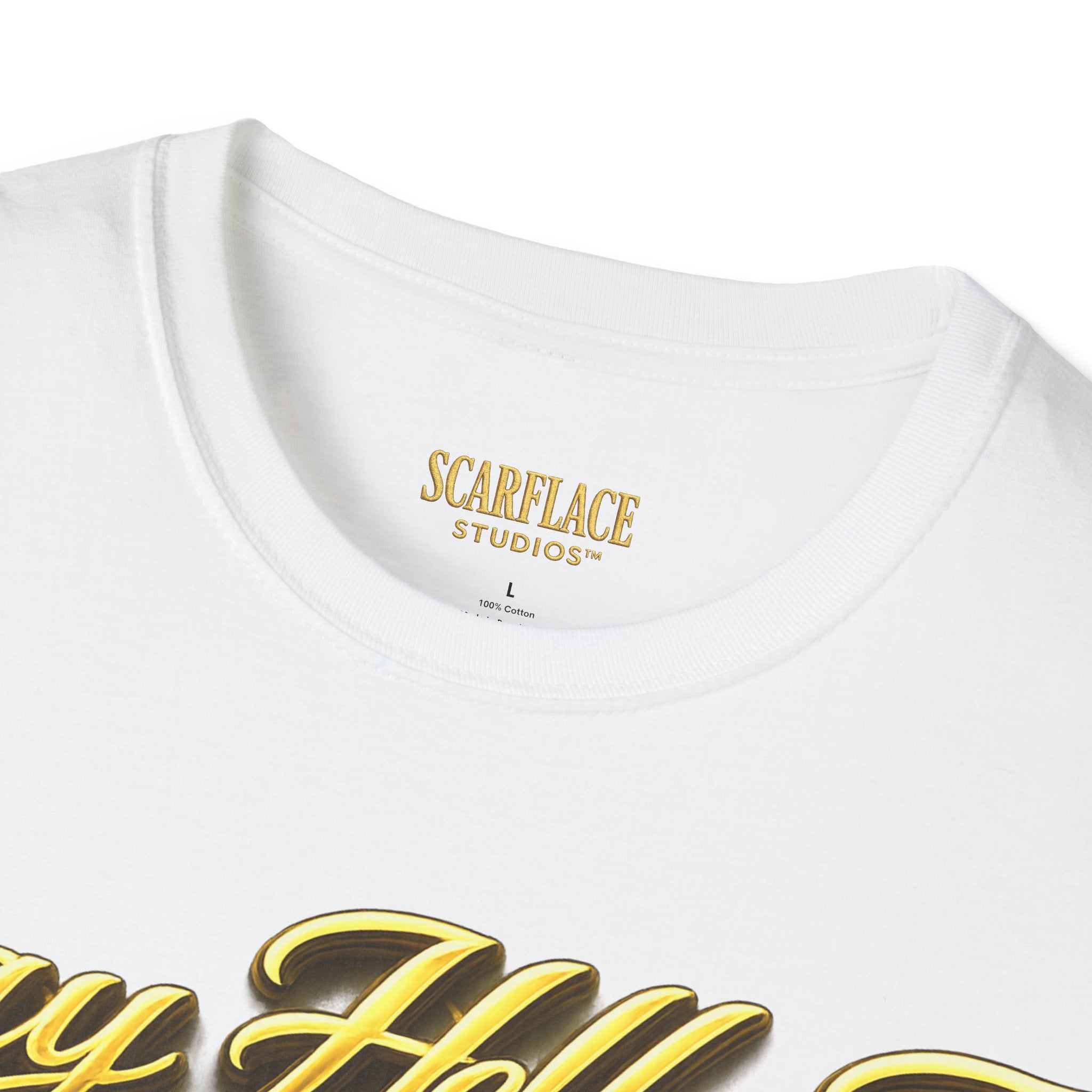 Smallville Cast T-Shirt – "Say Hello To" Kansas City Retro TV Logo Printify