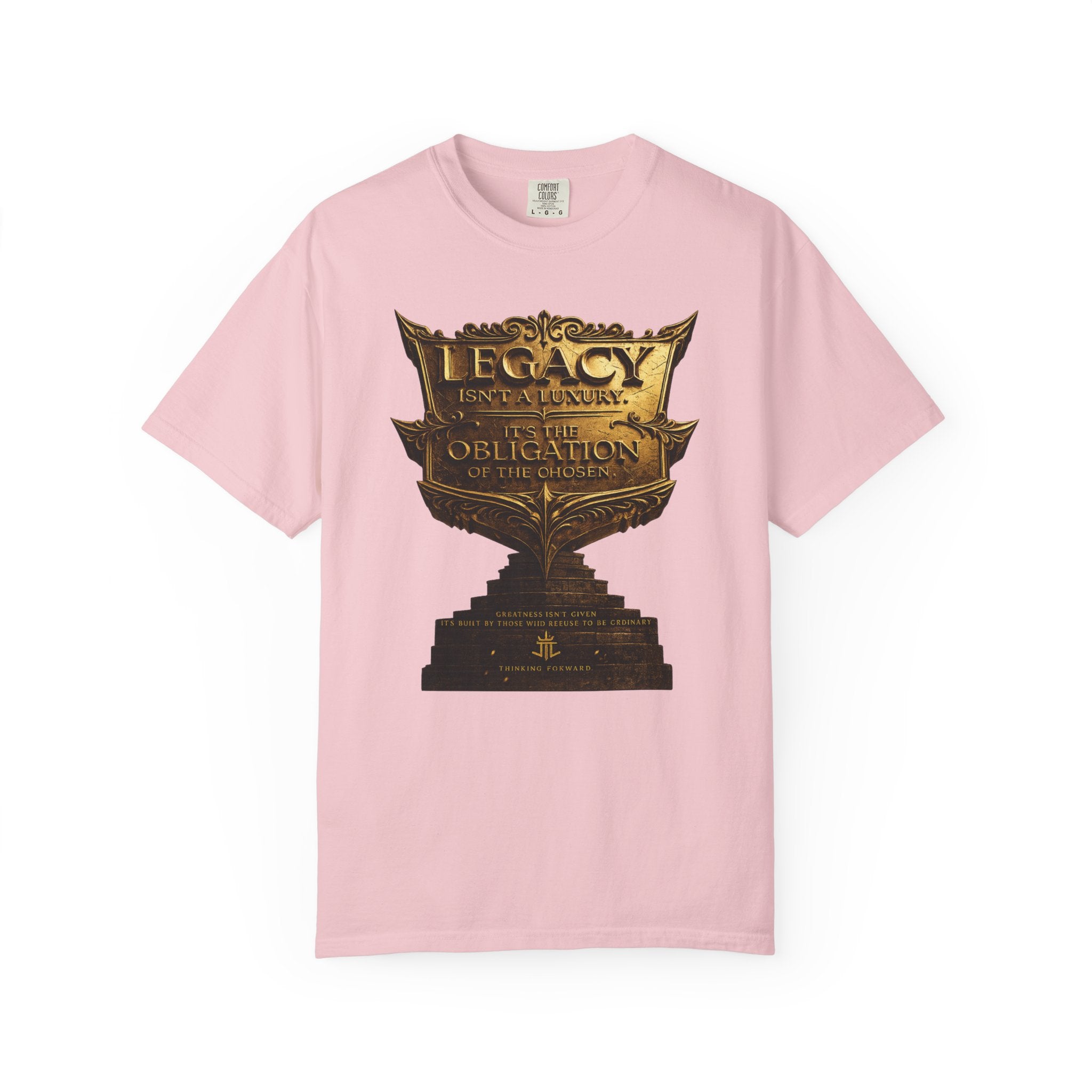 Legacy & Honor Trophy T-Shirt – "Legacy is an Obligation" Graphic Tee Printify