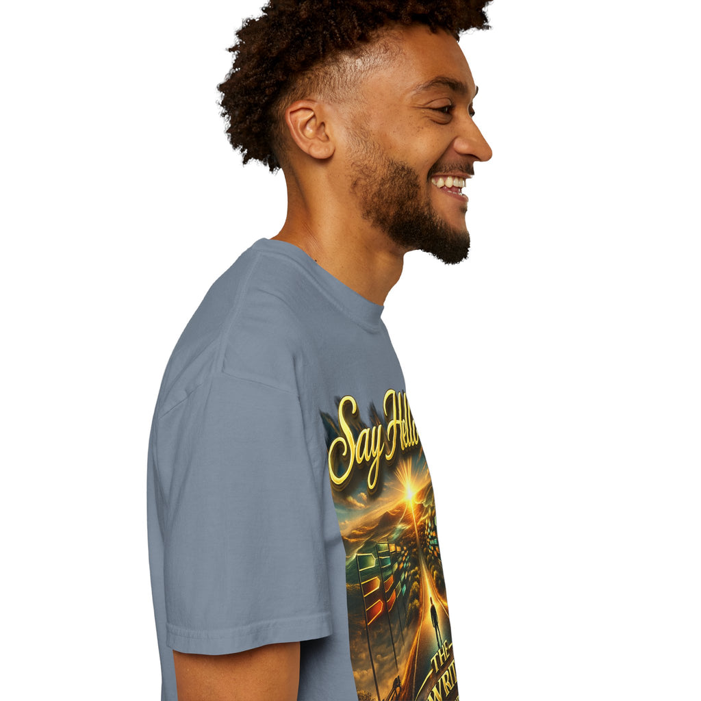 Say Hello To The Unwritten Book Of The Road T-Shirt Printify