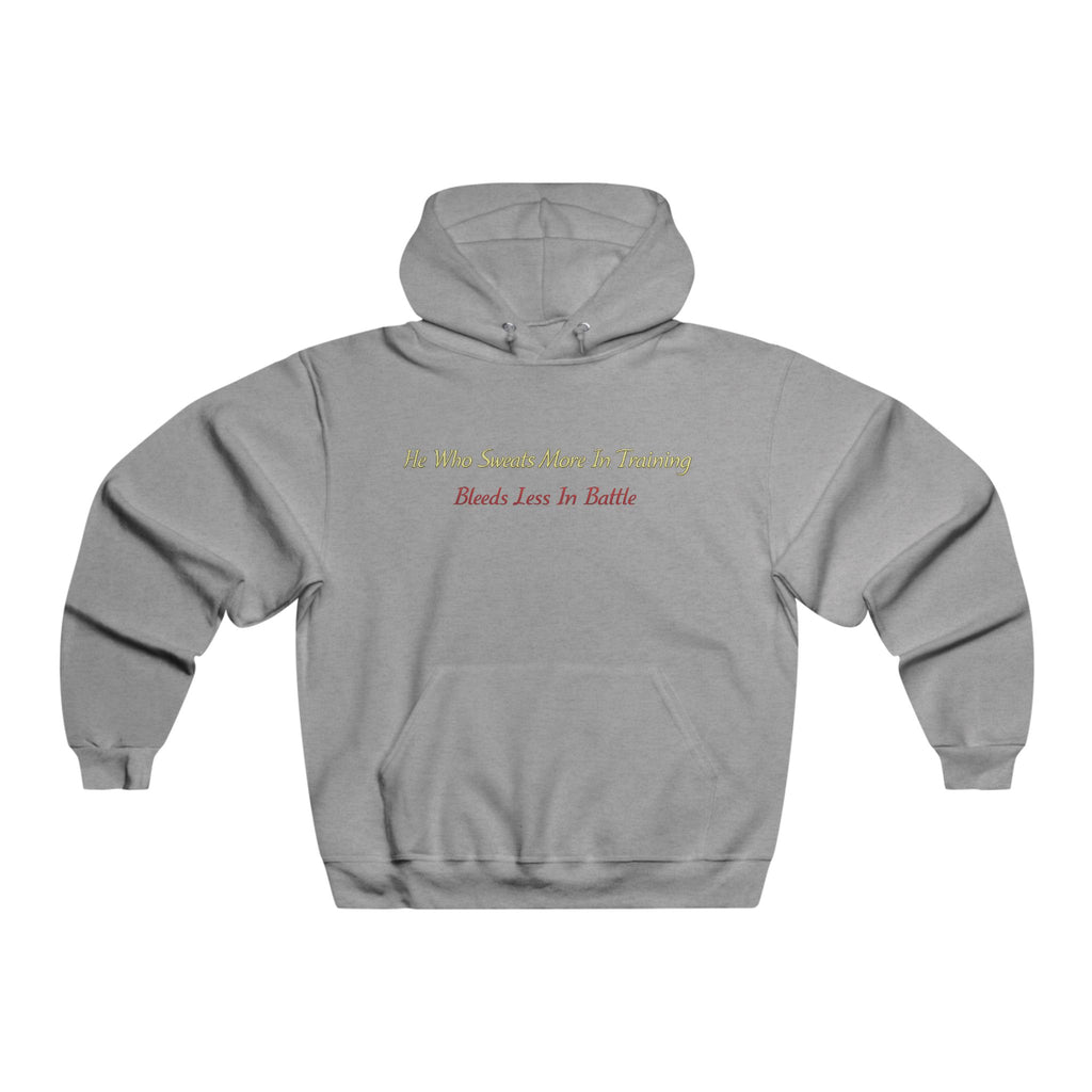 Embroidered Faith Hoodie — "Blessed Less is Better" Pullover Sweatshirt Printify