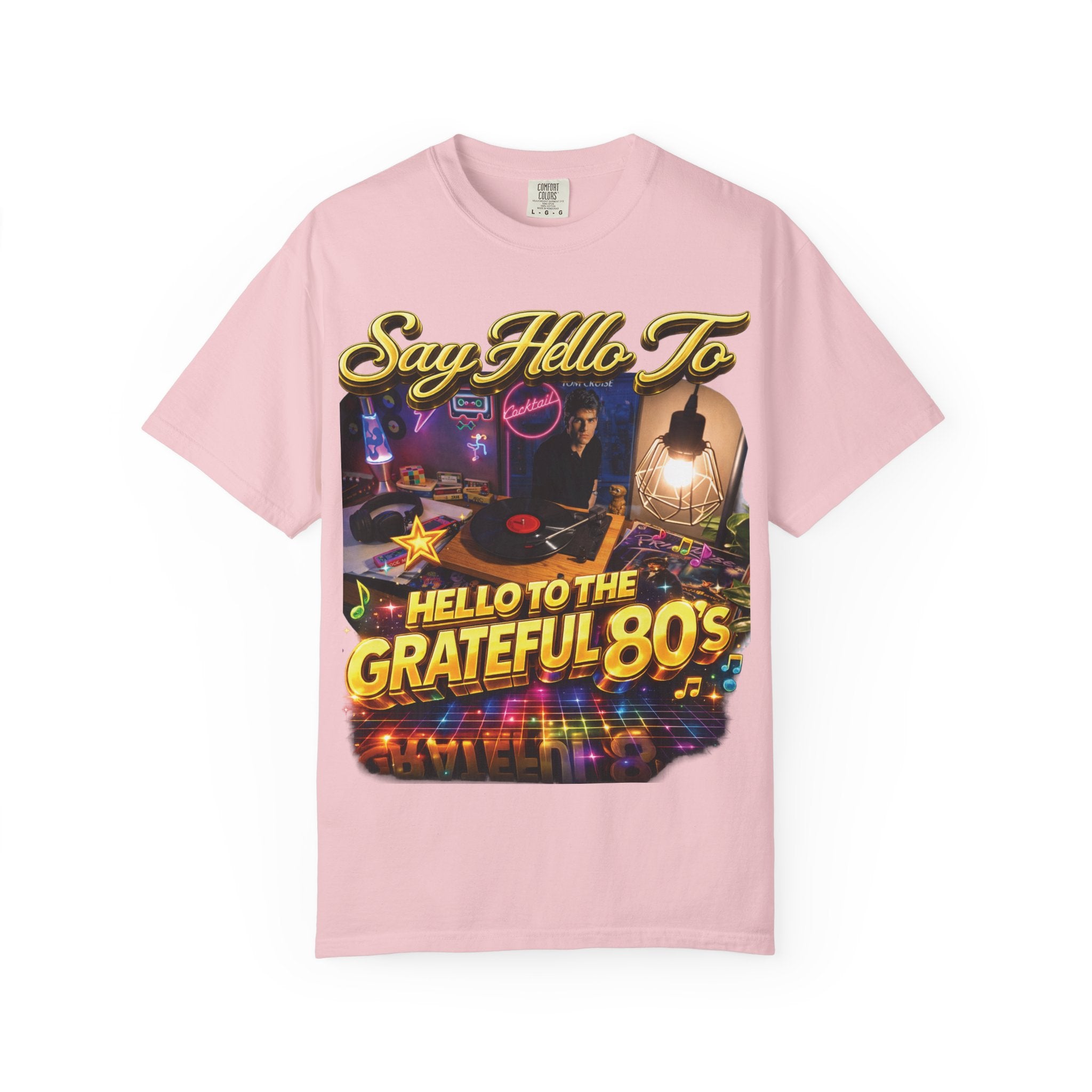 Hello to the Grateful 80s T-Shirt — Retro 1980s Music Vintage Tee Printify
