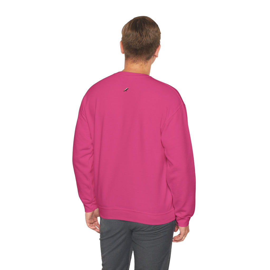Happiness Pursuit Crewneck Sweatshirt — "Only the Pursuit is Guaranteed" Graphic Printify