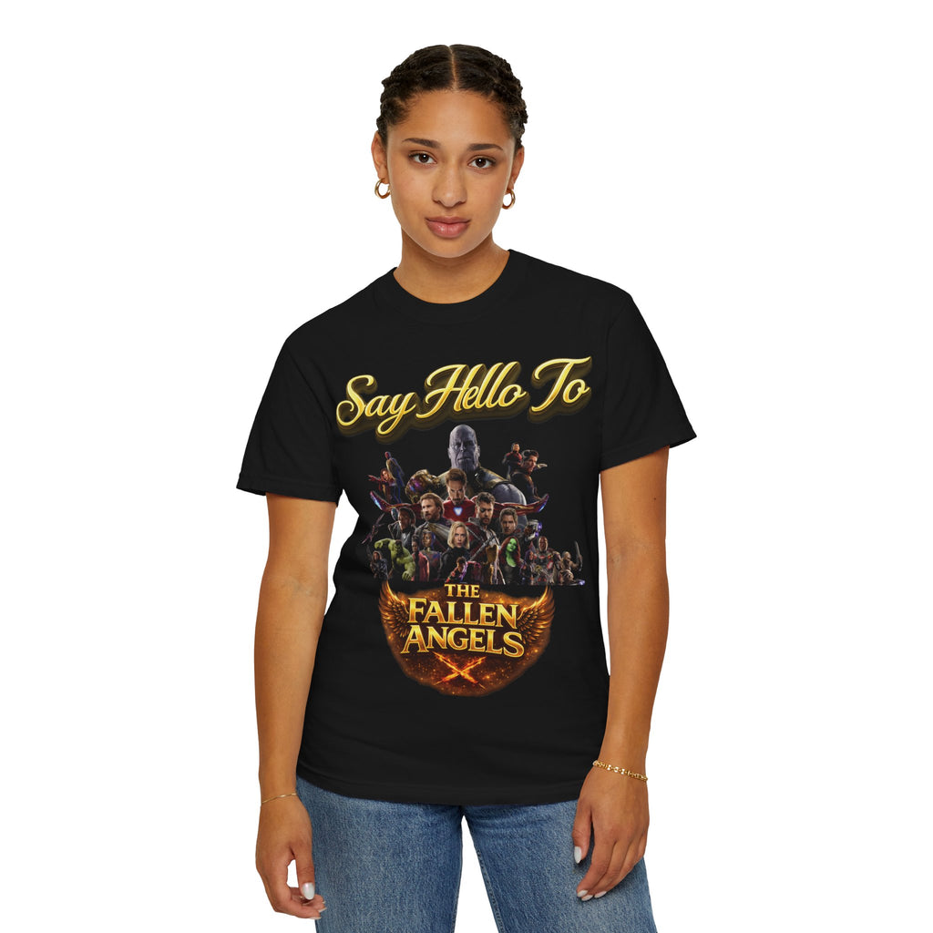 Say Hello To The Fallen Angels T-Shirt – Vintage  Movie Poster Tee Printify
