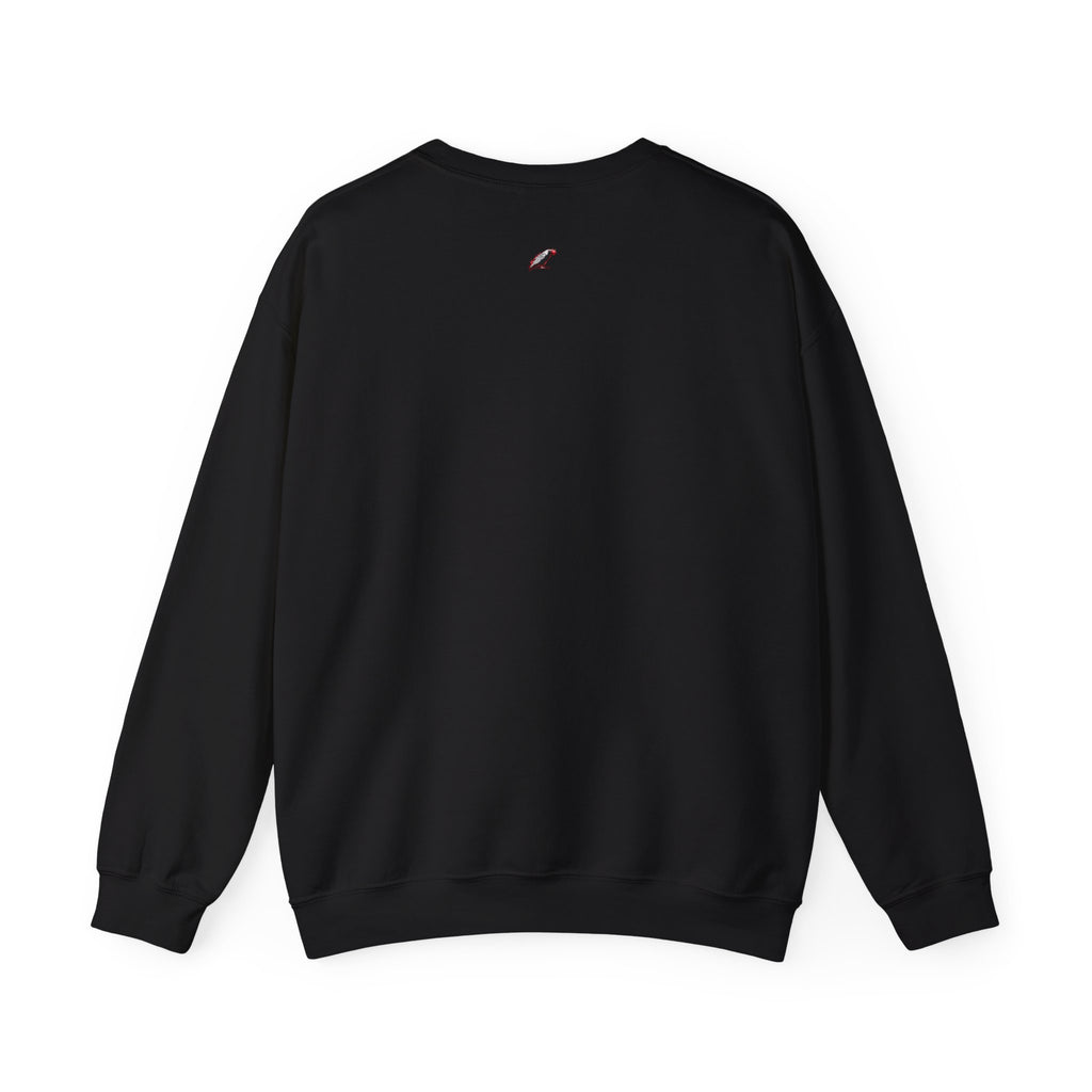 Happiness Pursuit Crewneck Sweatshirt — "Only the Pursuit is Guaranteed" Graphic Printify