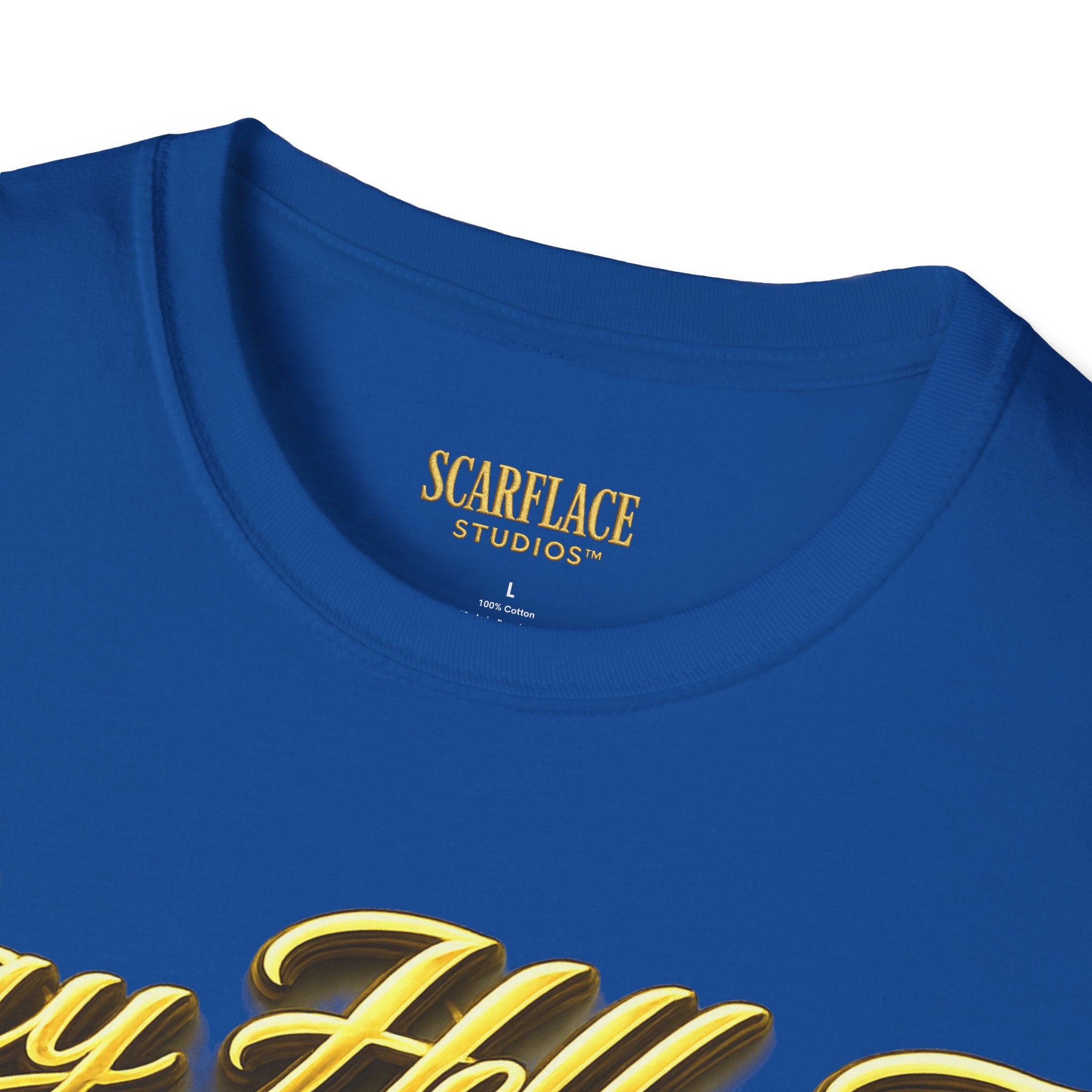 Smallville Cast T-Shirt – "Say Hello To" Kansas City Retro TV Logo Printify