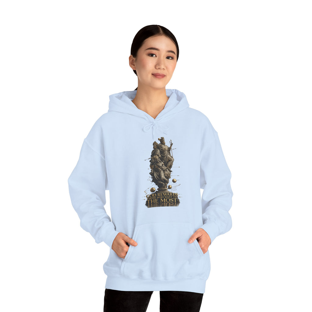God Rewards Those Who Want It Most Hoodie Printify