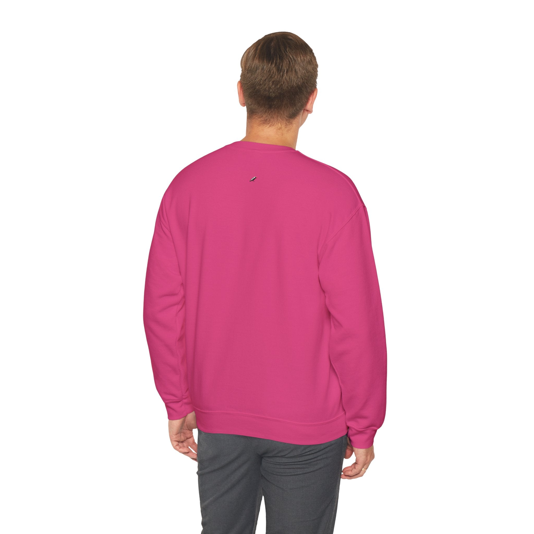 90s Nostalgia Crewneck Sweatshirt – "Say Hello To The Never Forgetful Nostalgic 90's" Printify