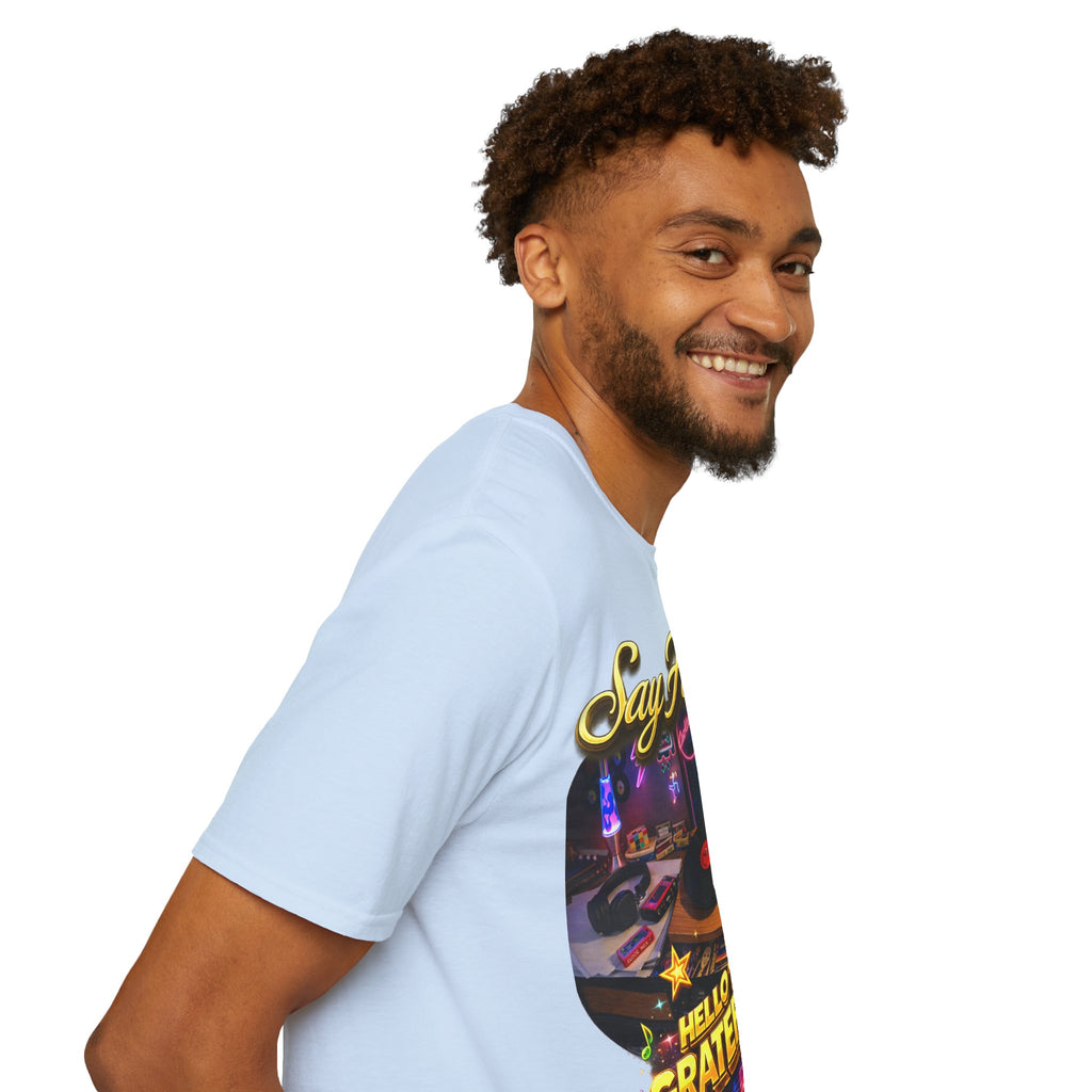 Say Hello To The Grateful 80s T-Shirt — Retro 80s Music Vintage Tee Printify