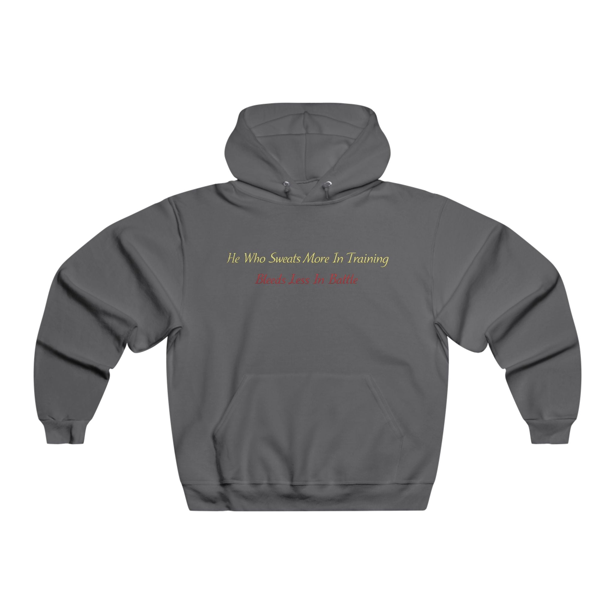 Embroidered Faith Hoodie — "Blessed Less is Better" Pullover Sweatshirt Printify