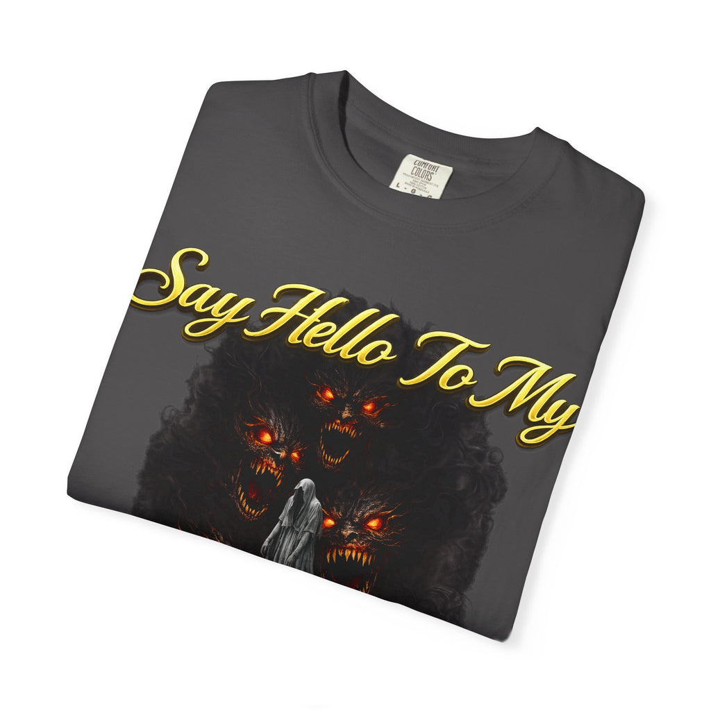 Inner Demons T-Shirt — "Say Hello To My Inner Demons" Graphic Tee Printify