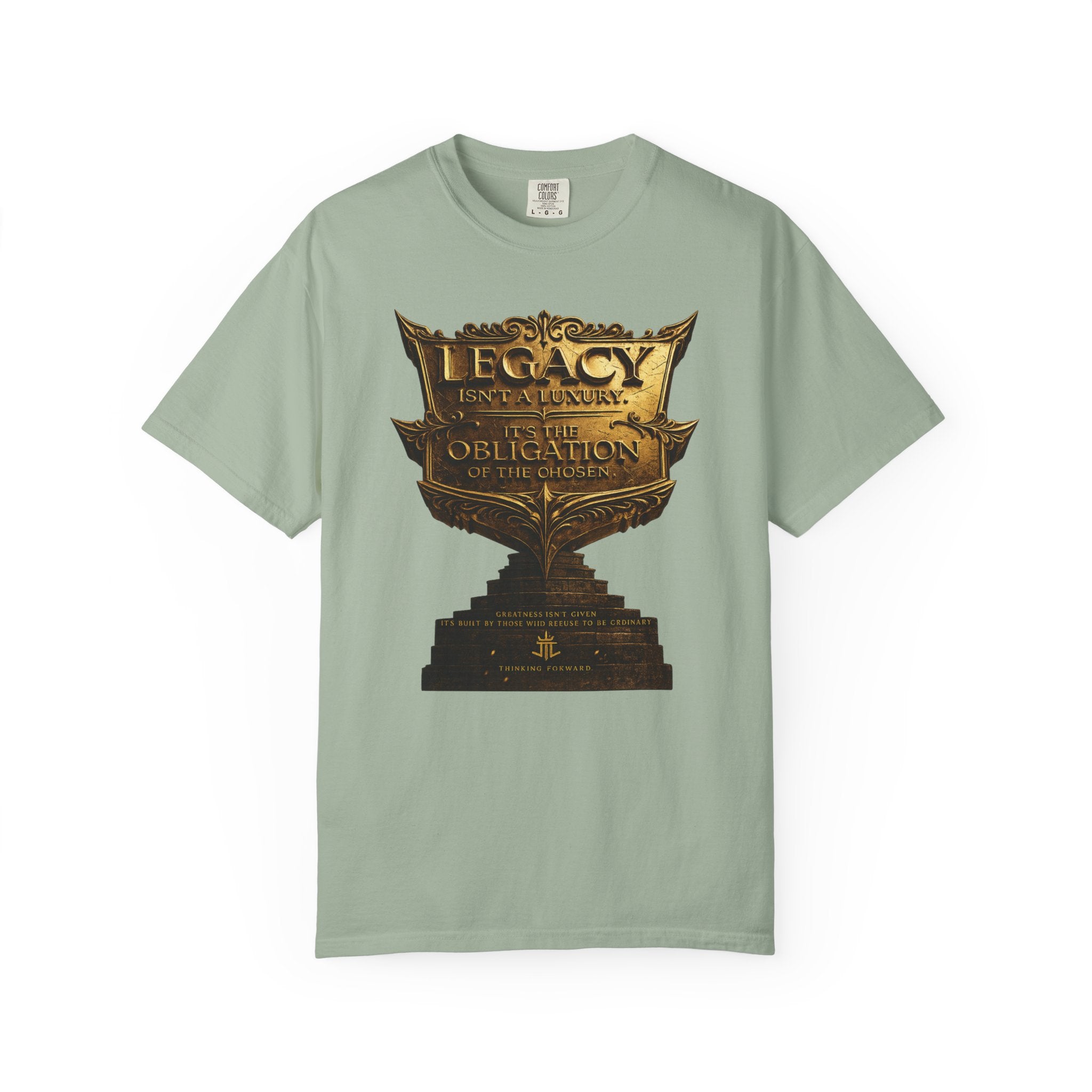 Legacy & Honor Trophy T-Shirt – "Legacy is an Obligation" Graphic Tee Printify