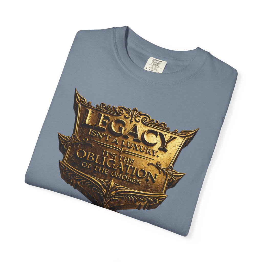Legacy & Honor Trophy T-Shirt – "Legacy is an Obligation" Graphic Tee Printify