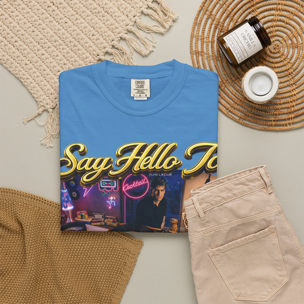 Hello to the Grateful 80s T-Shirt — Retro 1980s Music Vintage Tee Printify