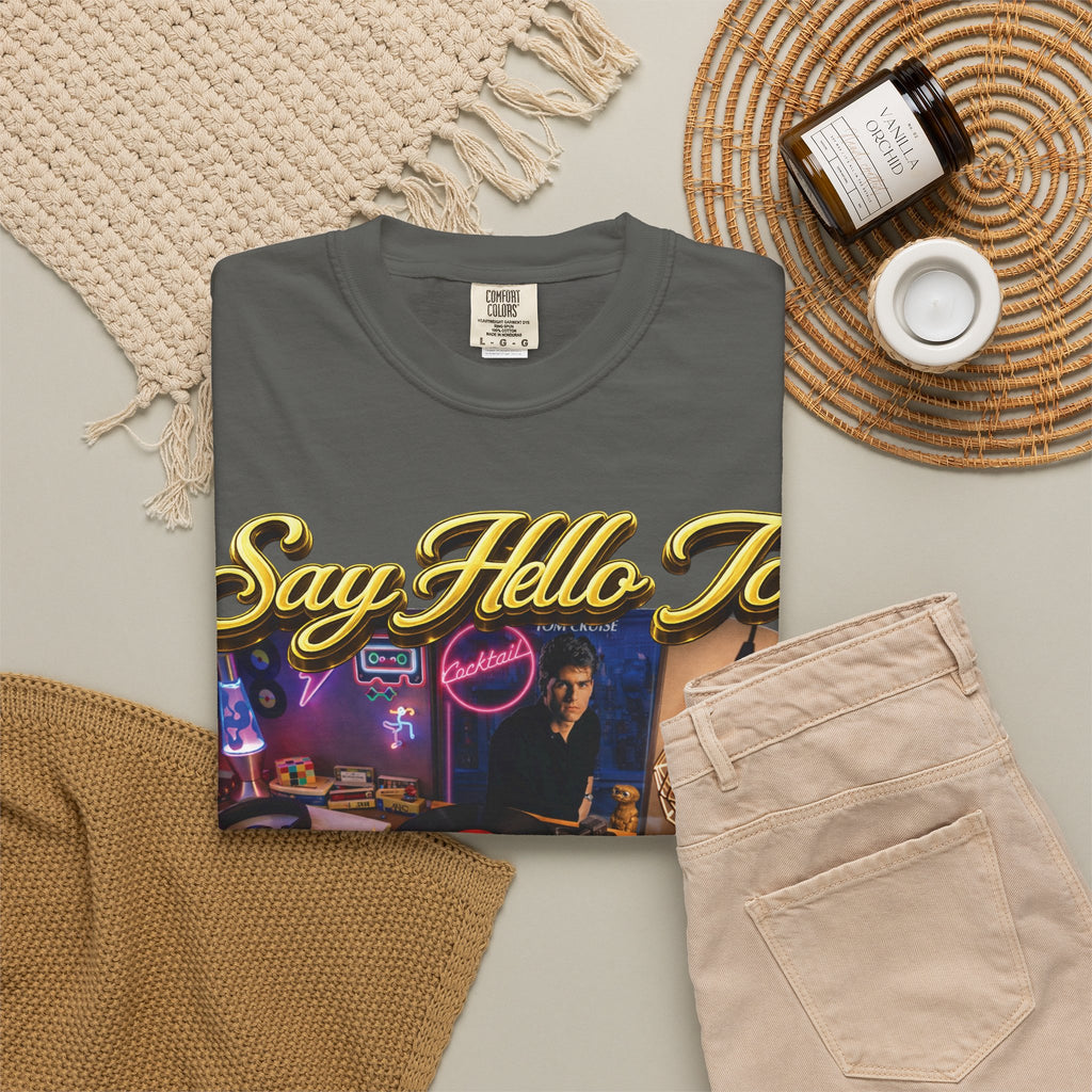 Hello to the Grateful 80s T-Shirt — Retro 1980s Music Vintage Tee Printify
