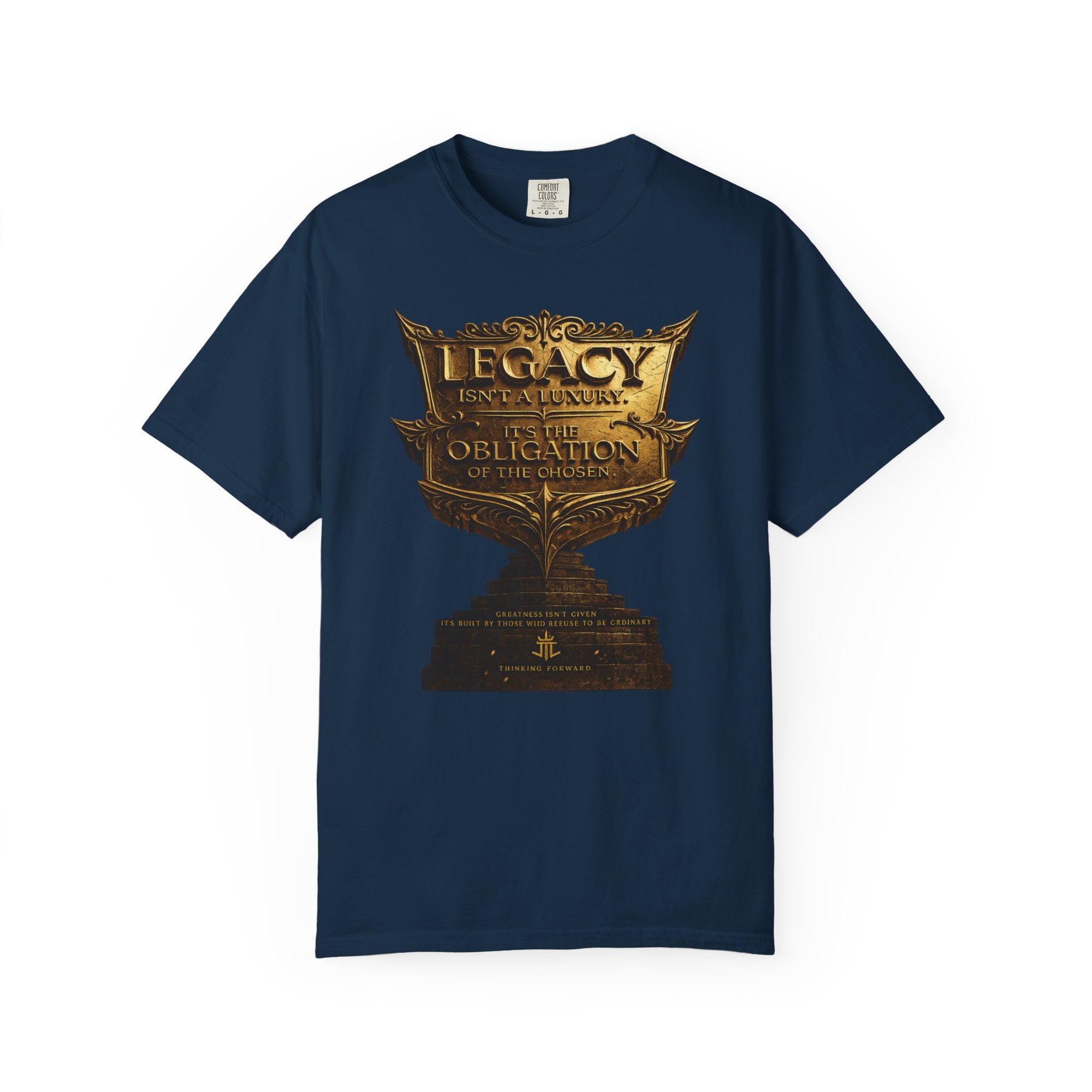 Legacy & Honor Trophy T-Shirt – "Legacy is an Obligation" Graphic Tee Printify