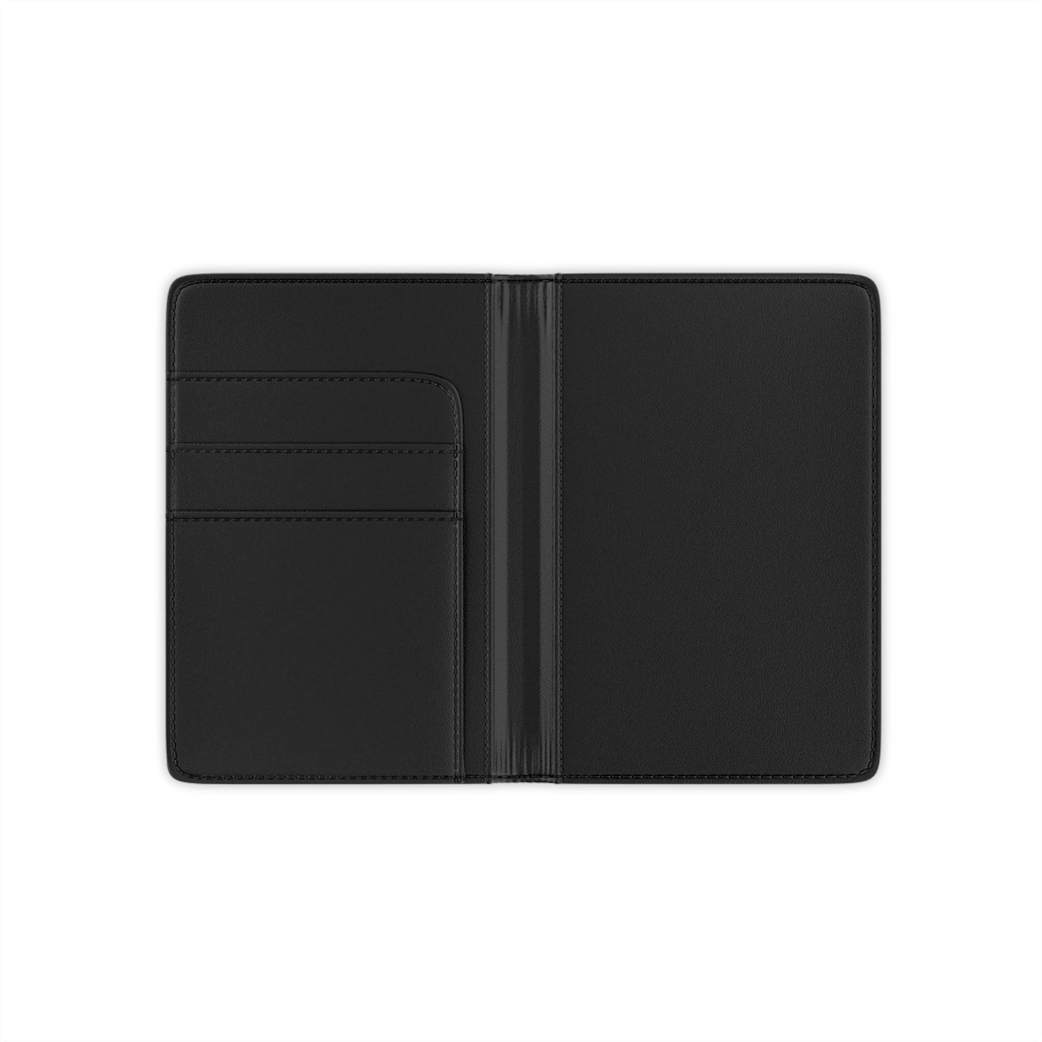 Gold Crow Crest Passport Cover — 'Crow' Diamond-in-Beak Travel Passport Holder Printify