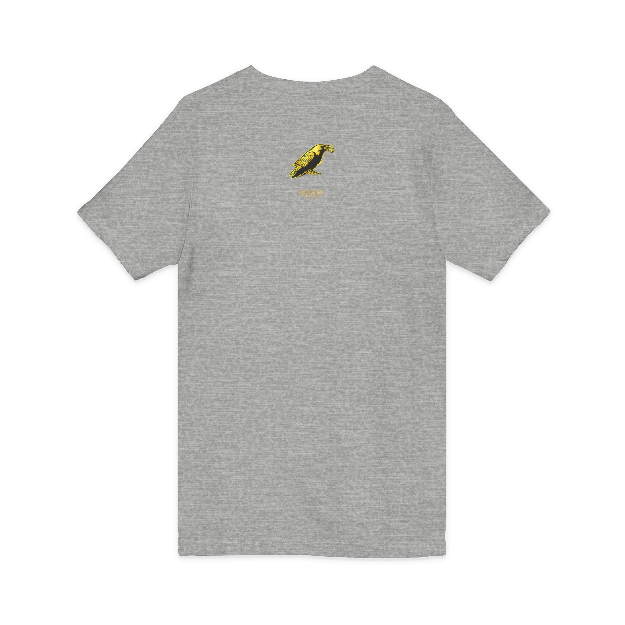 OK Mahn! V-Neck Tee — Vintage Laugh Meme T-Shirt Scarflace Studios Printify