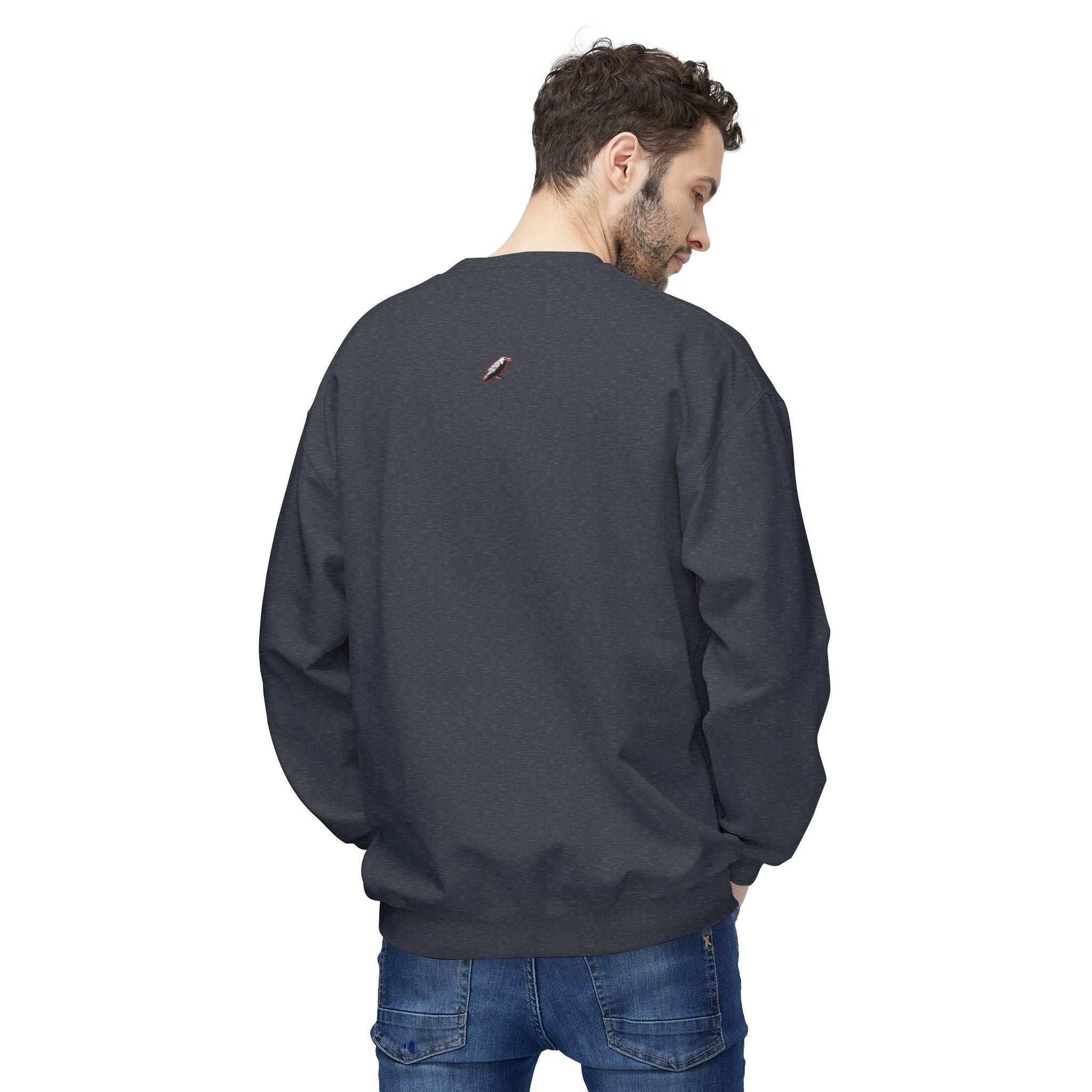 Inner Villain Crewneck Sweatshirt — "Say Hello To My Inner Villain" Graphic Printify