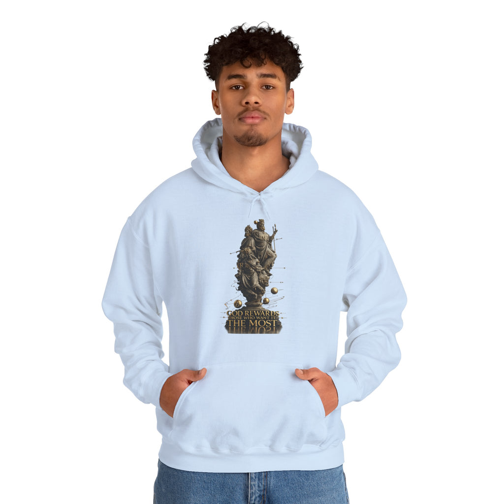 God Rewards Those Who Want It Most Hoodie Printify