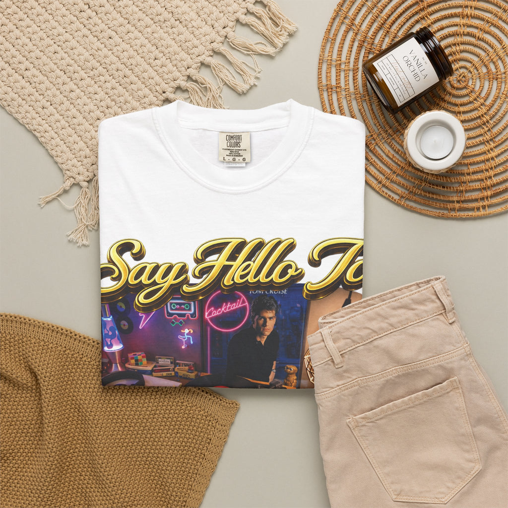 Hello to the Grateful 80s T-Shirt — Retro 1980s Music Vintage Tee Printify