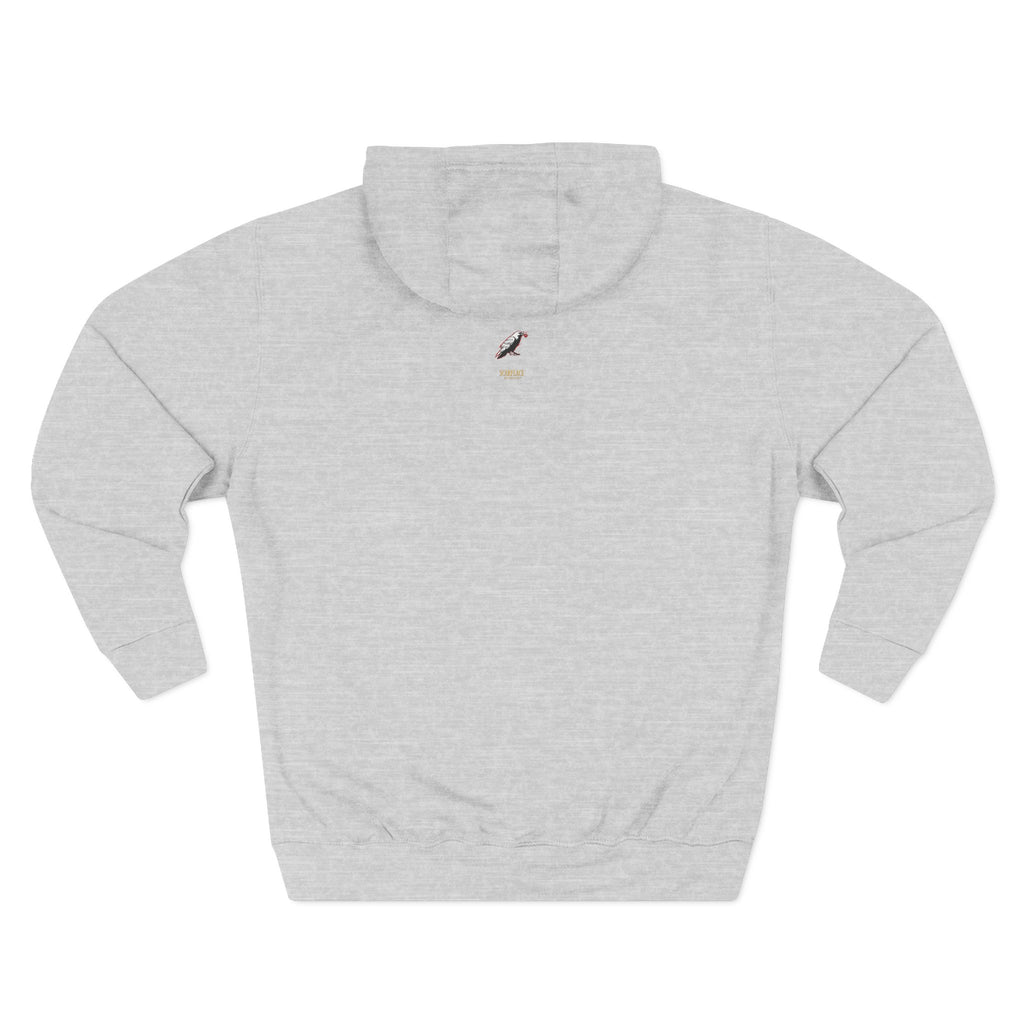 "Say Hello To" That Undesired Fork In The Road Fleece Hoodie Printify