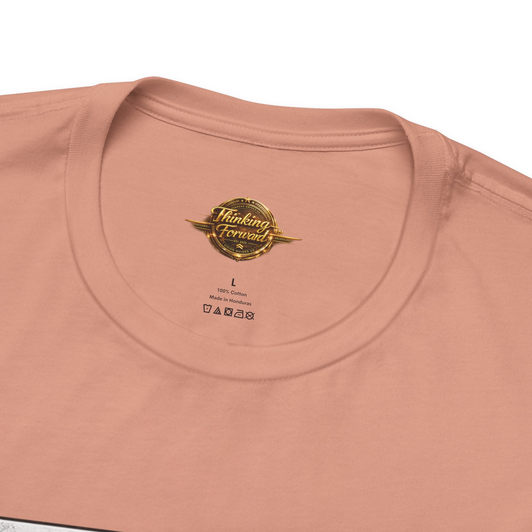 Drift With Direction Graphic Tee — 'Drift with Purpose / Thinking Forward' Racing T-Shirt Printify
