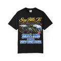 Graphic T-Shirt — "Say Hello to Scotland: Send Them Home" Protest Design Printify