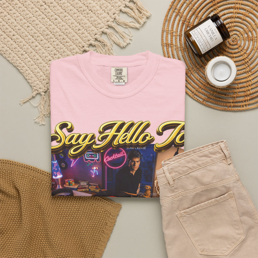 Hello to the Grateful 80s T-Shirt — Retro 1980s Music Vintage Tee Printify