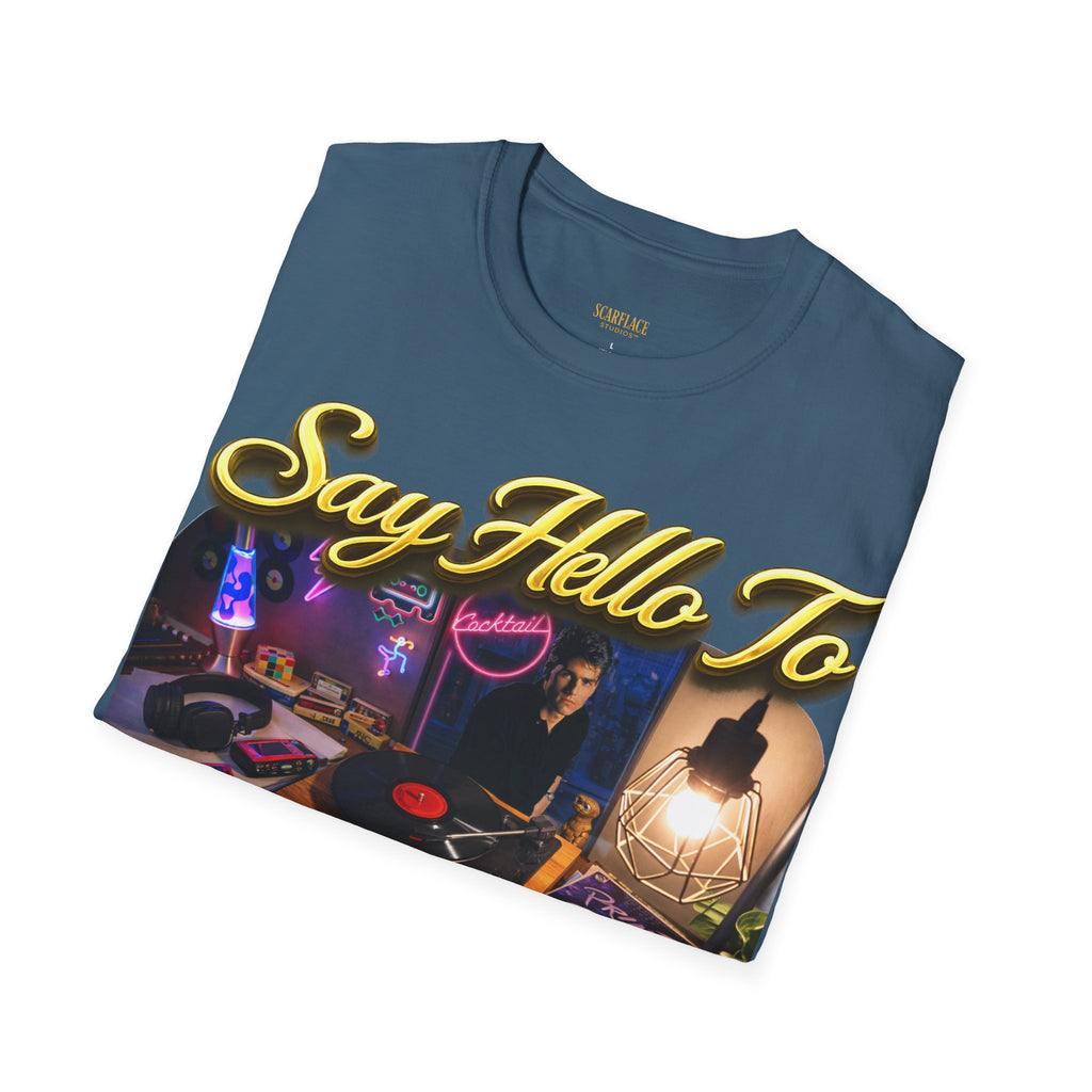 Say Hello To The Grateful 80s T-Shirt — Retro 80s Music Vintage Tee Printify