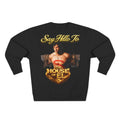 Say Hello To The House of El Sweatshirt – Retro Superman Inspired Crewneck Printify