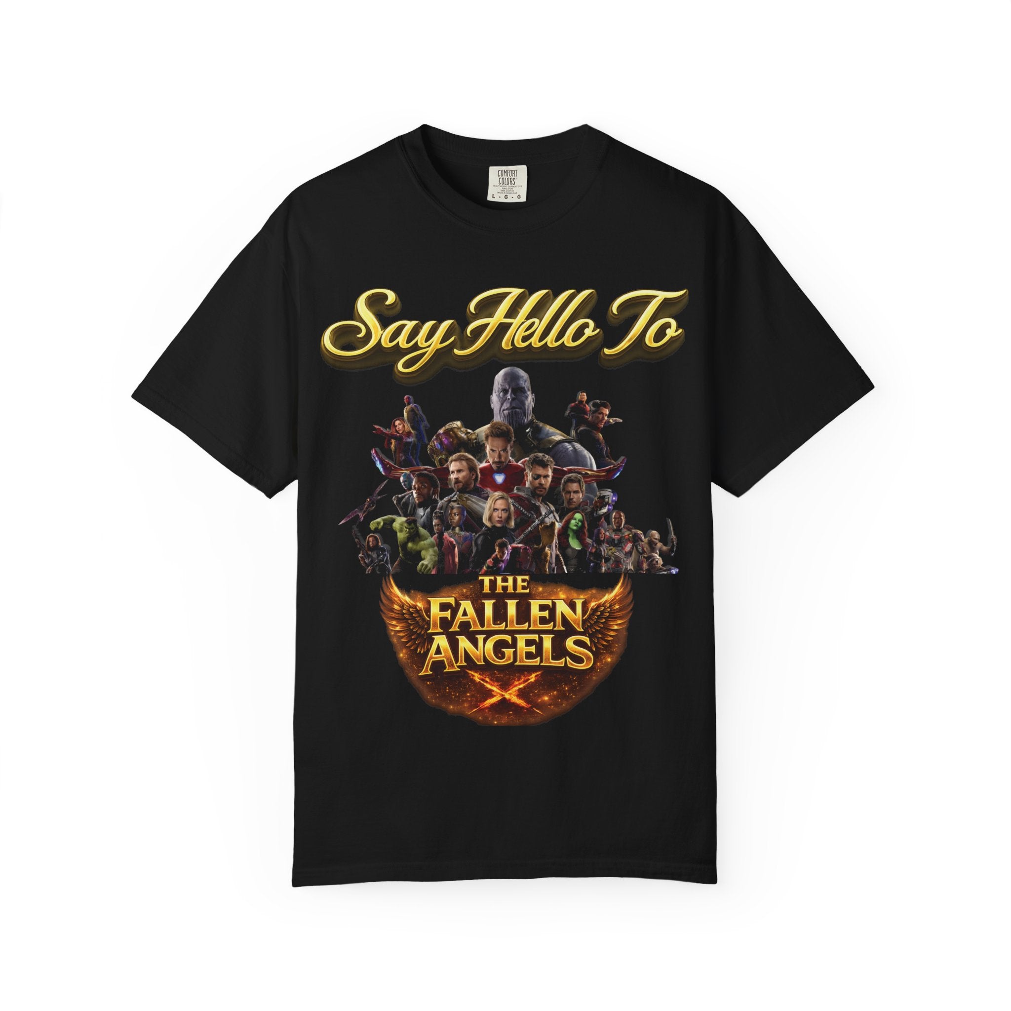 Say Hello To The Fallen Angels T-Shirt – Vintage  Movie Poster Tee Printify