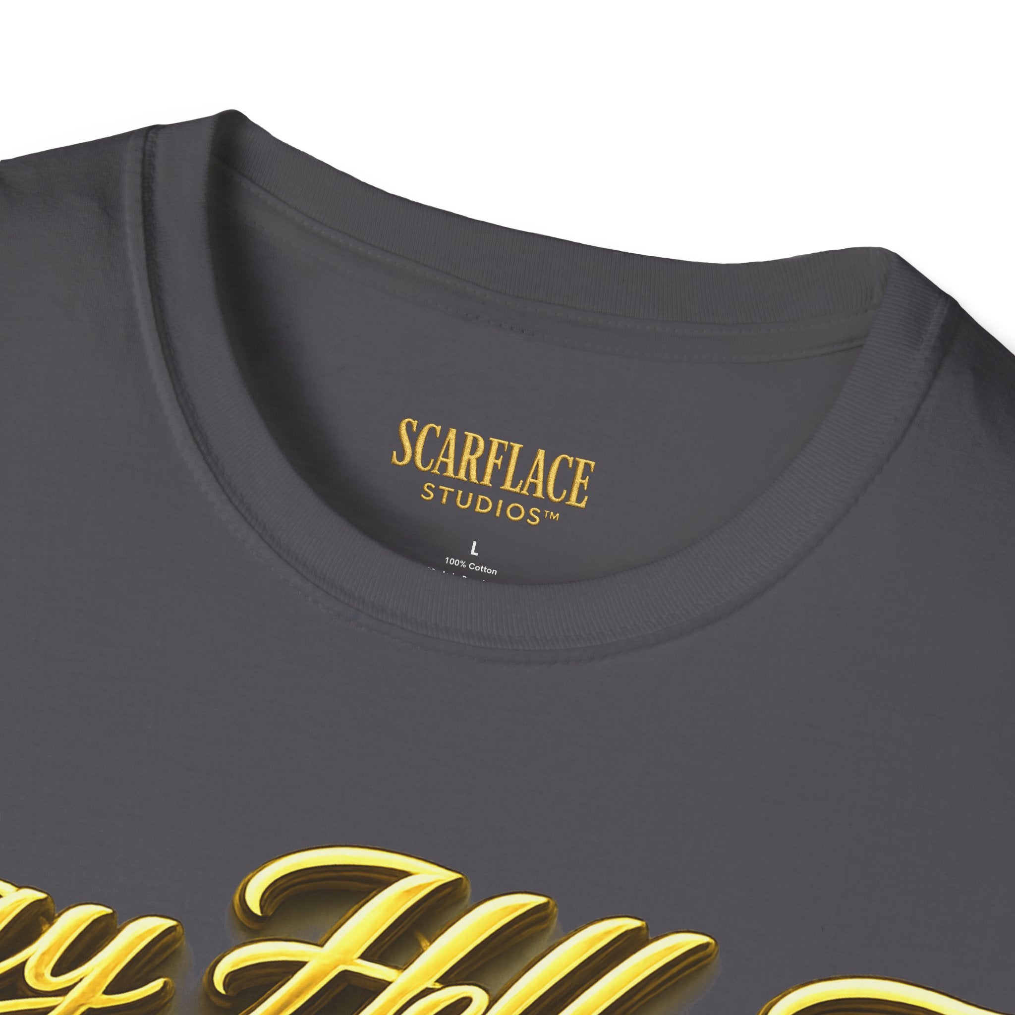 Smallville Cast T-Shirt – "Say Hello To" Kansas City Retro TV Logo Printify