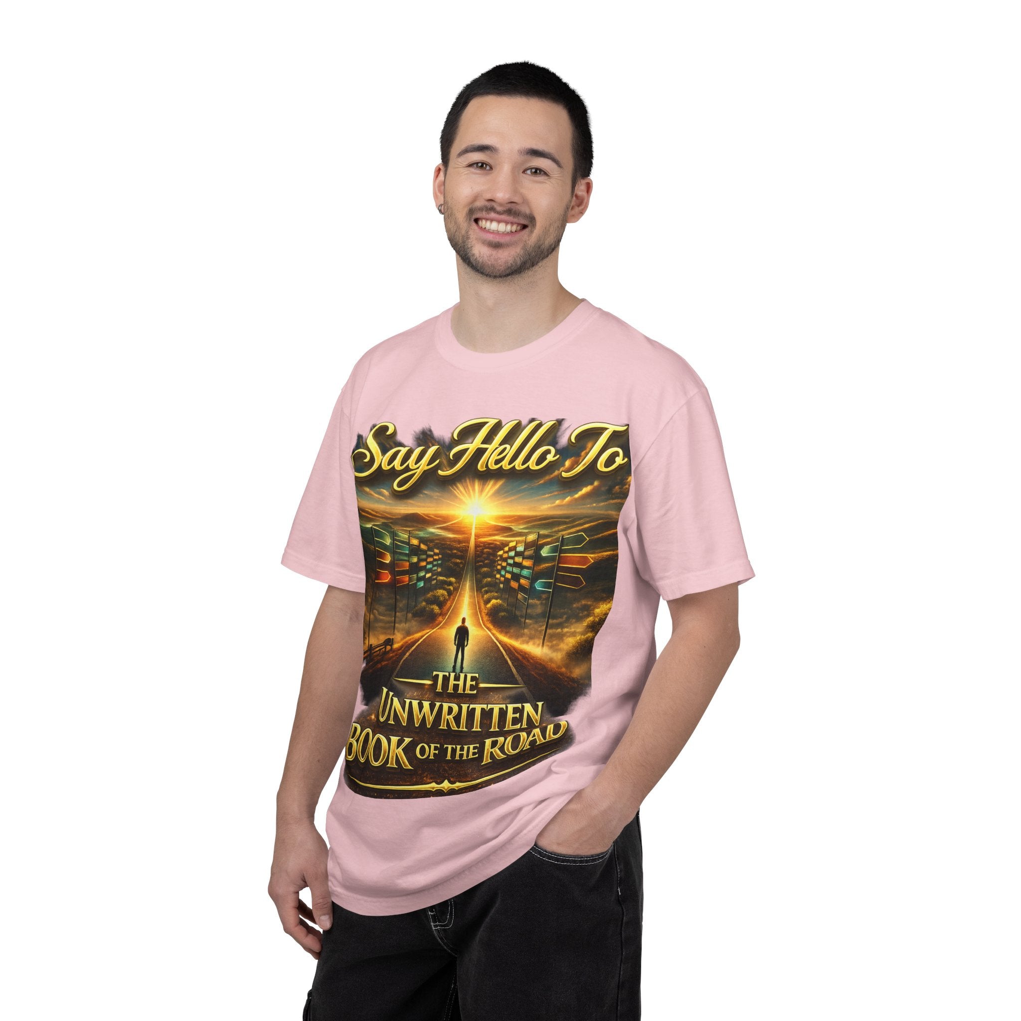 Say Hello To The Unwritten Book Of The Road T-Shirt Printify