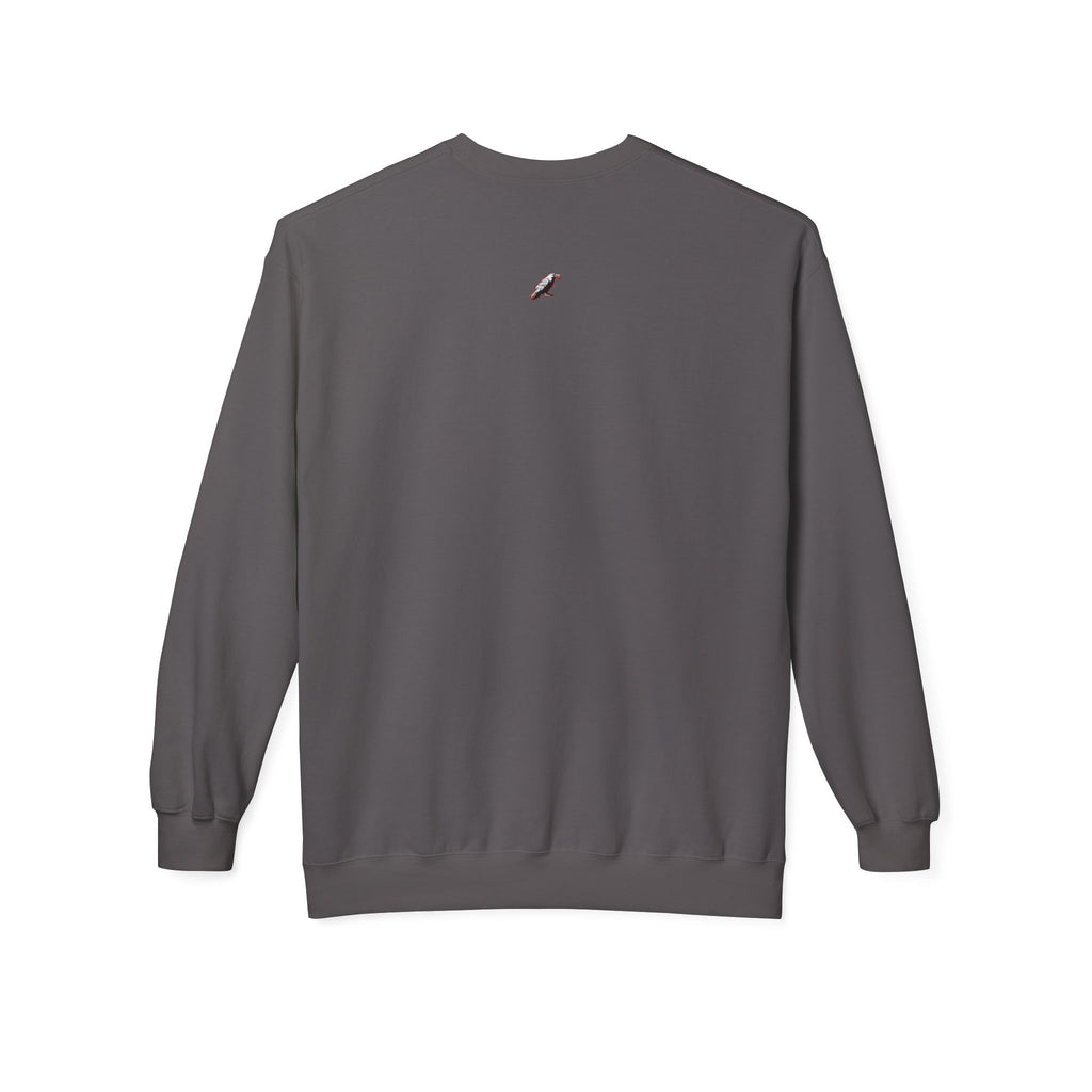 Inner Villain Crewneck Sweatshirt — "Say Hello To My Inner Villain" Graphic Printify