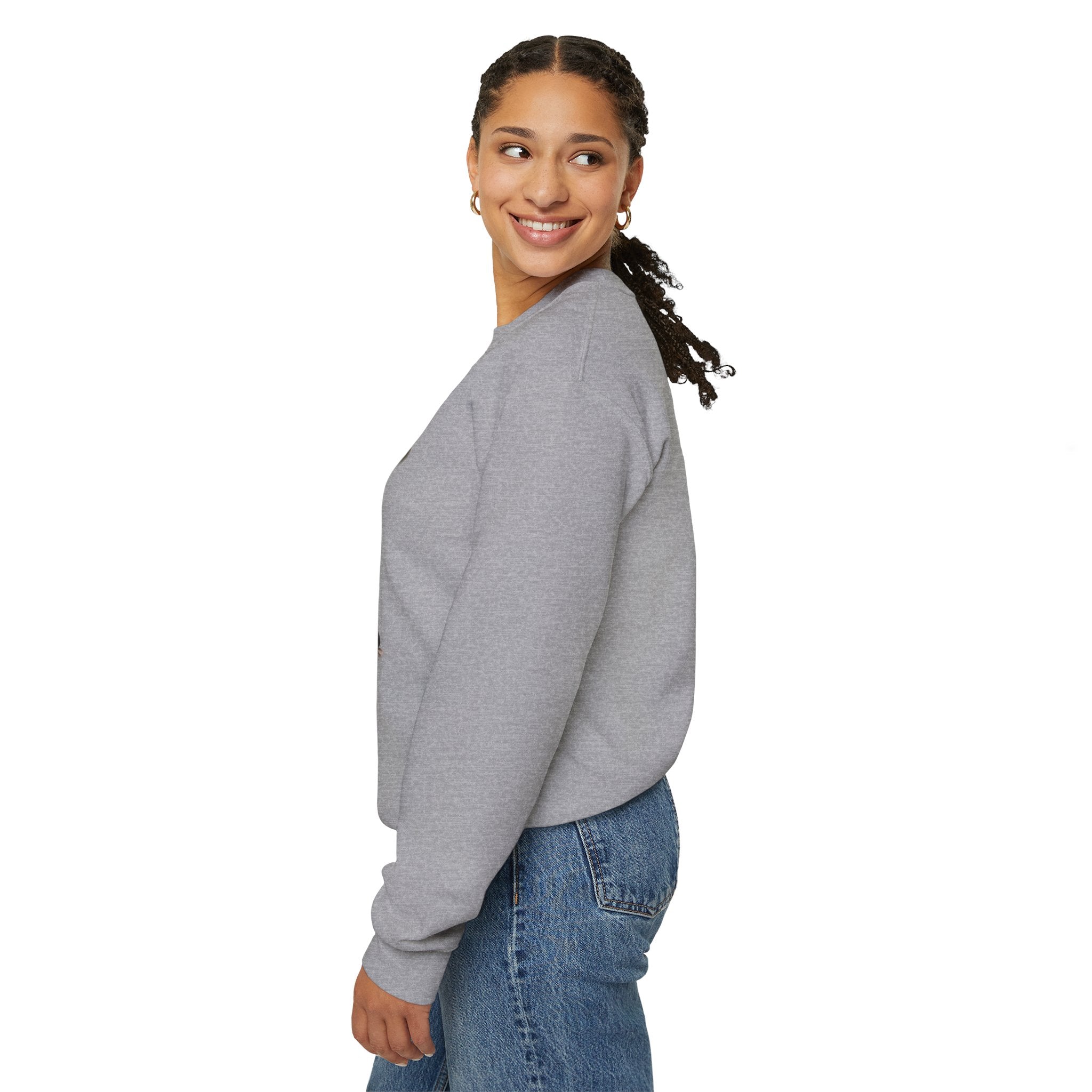 Scarface Parody Crewneck Sweatshirt — "Say Hello to My Middle Leg" Graphic Printify