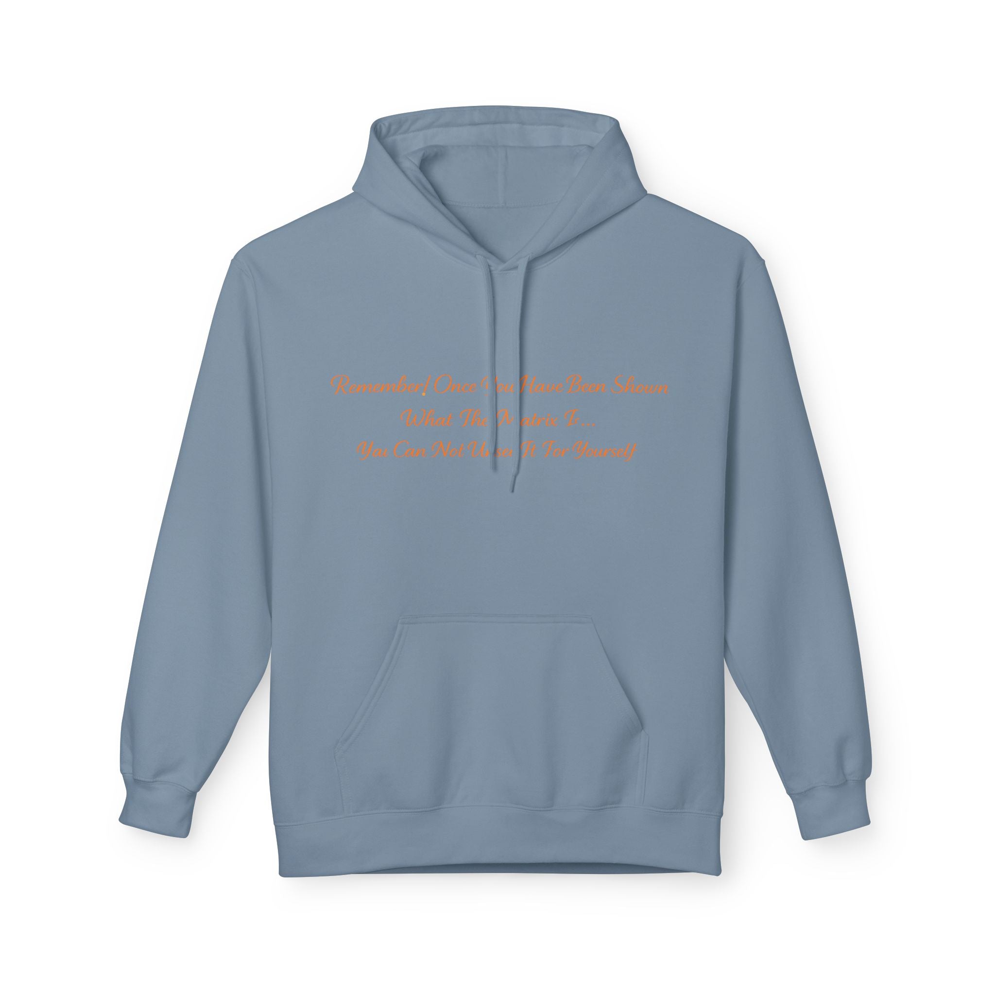 Cozy Minimalist Script Hoodie — Subtle Pastel Text Pullover