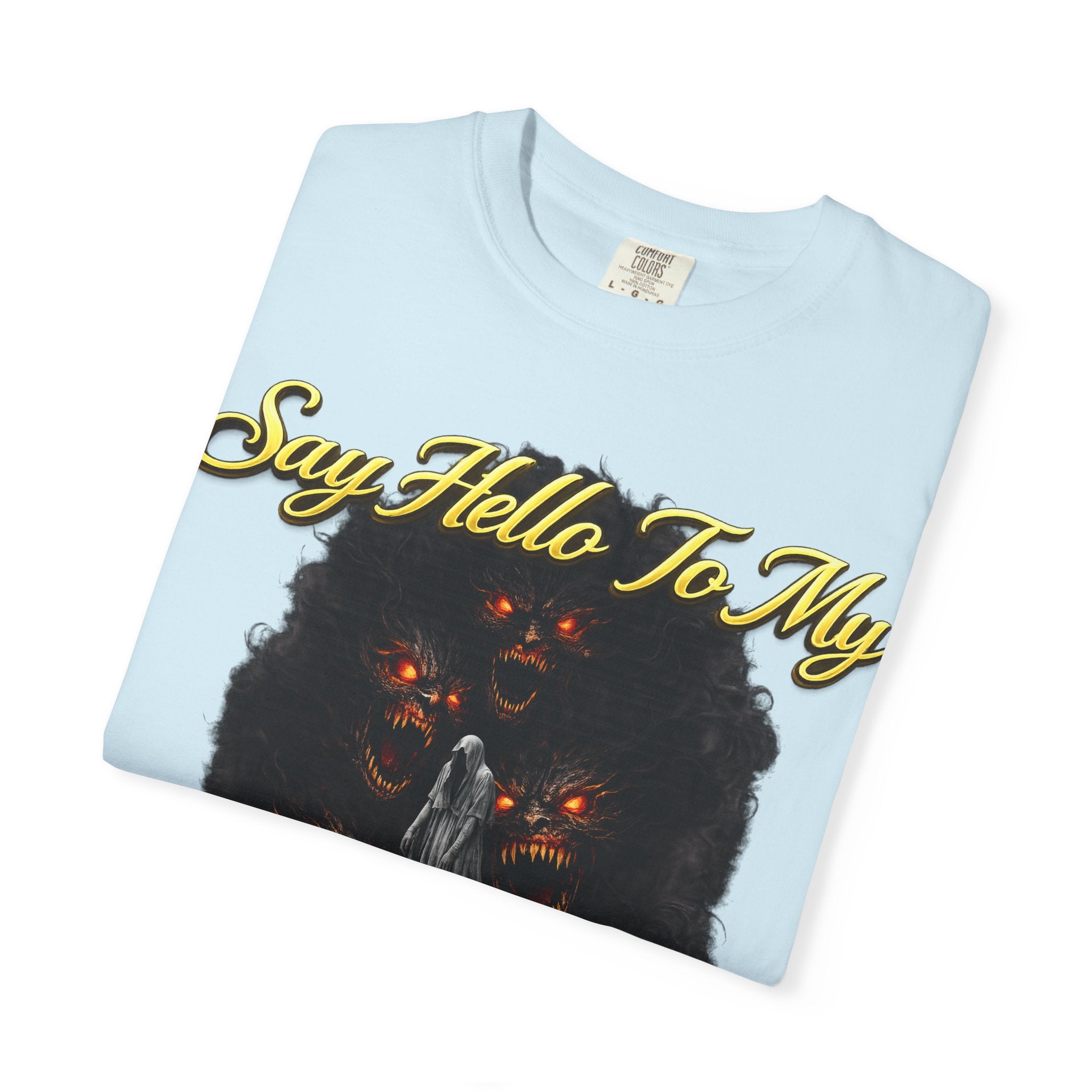 Inner Demons T-Shirt — "Say Hello To My Inner Demons" Graphic Tee Printify