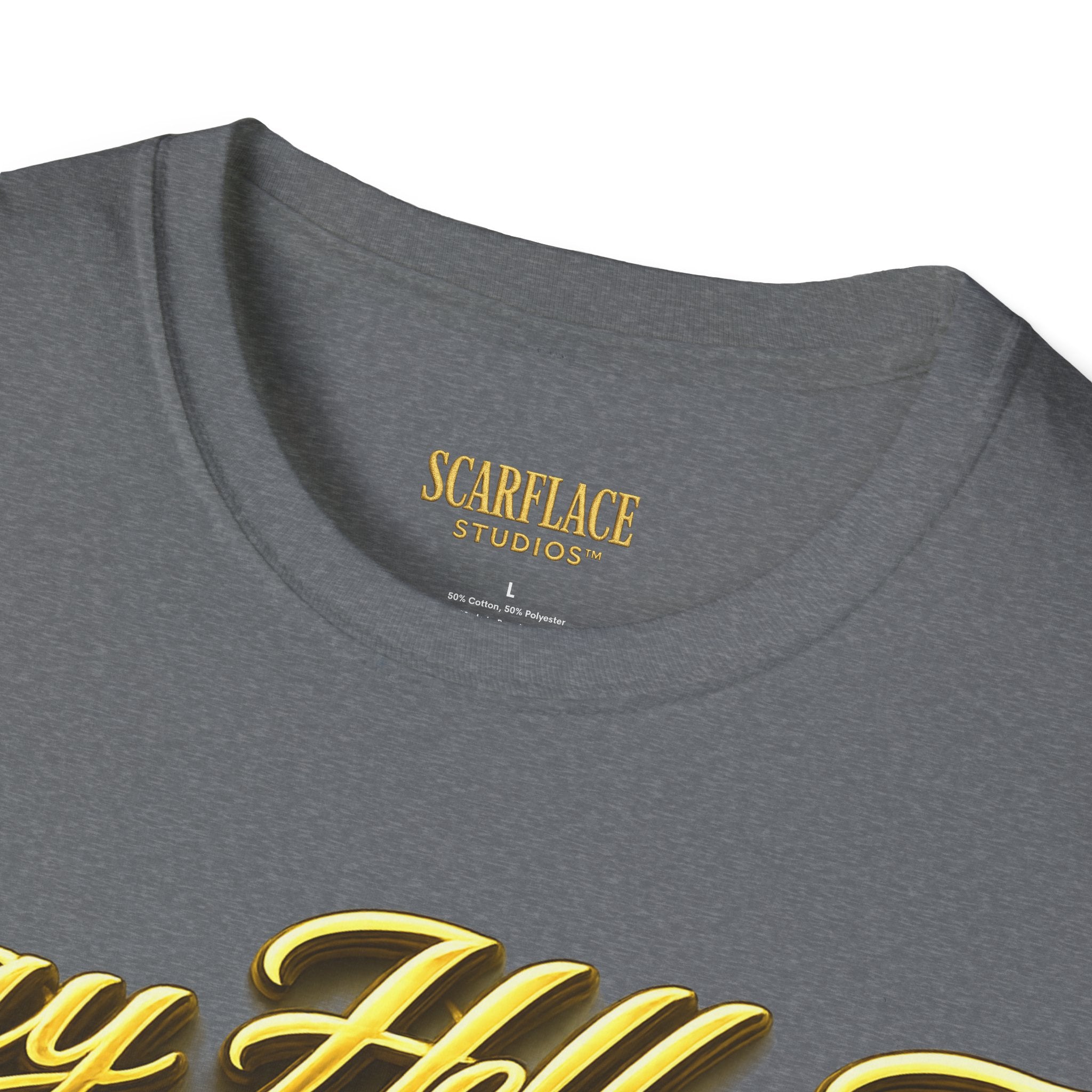 Smallville Cast T-Shirt – "Say Hello To" Kansas City Retro TV Logo Printify