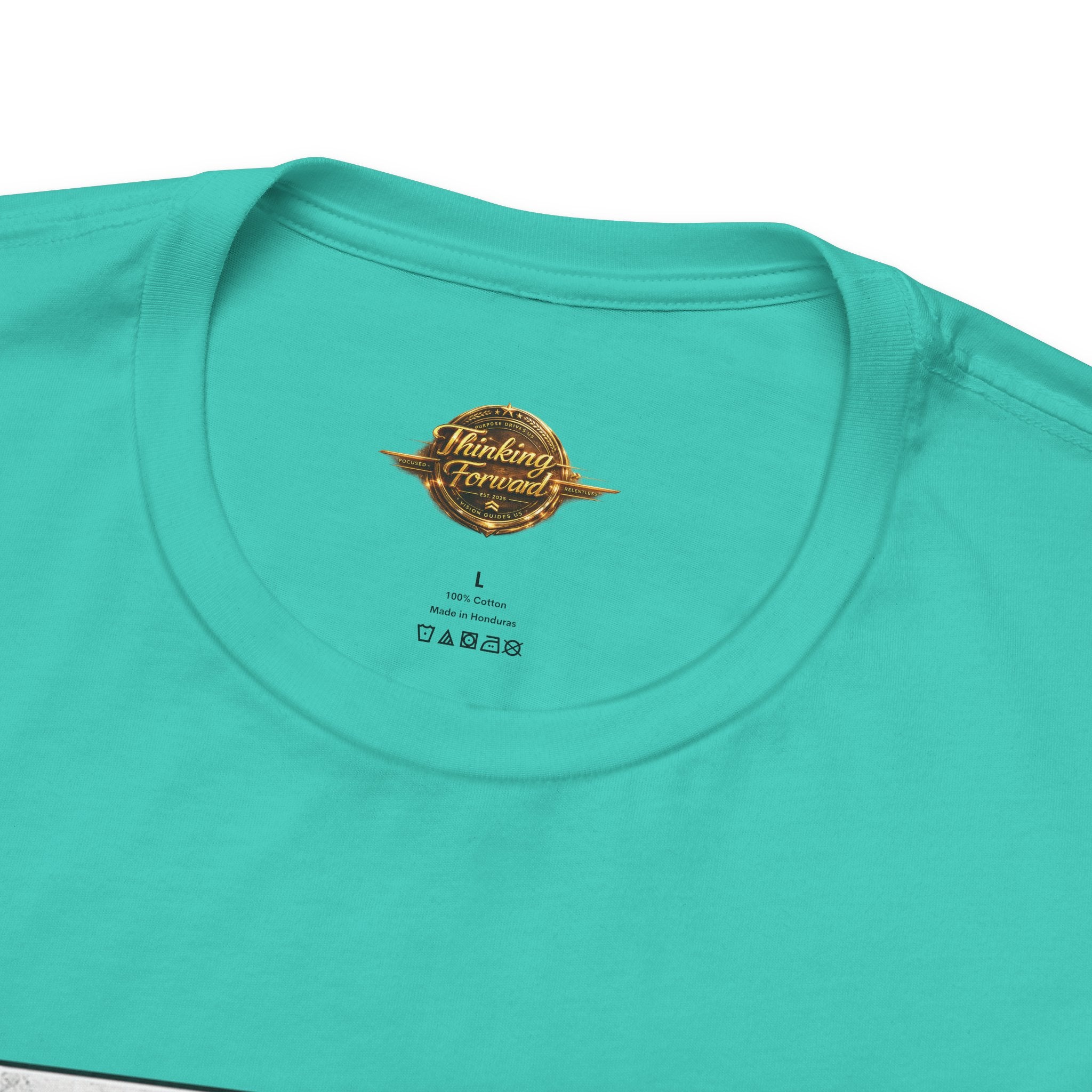 Drift With Direction Graphic Tee — 'Drift with Purpose / Thinking Forward' Racing T-Shirt Printify