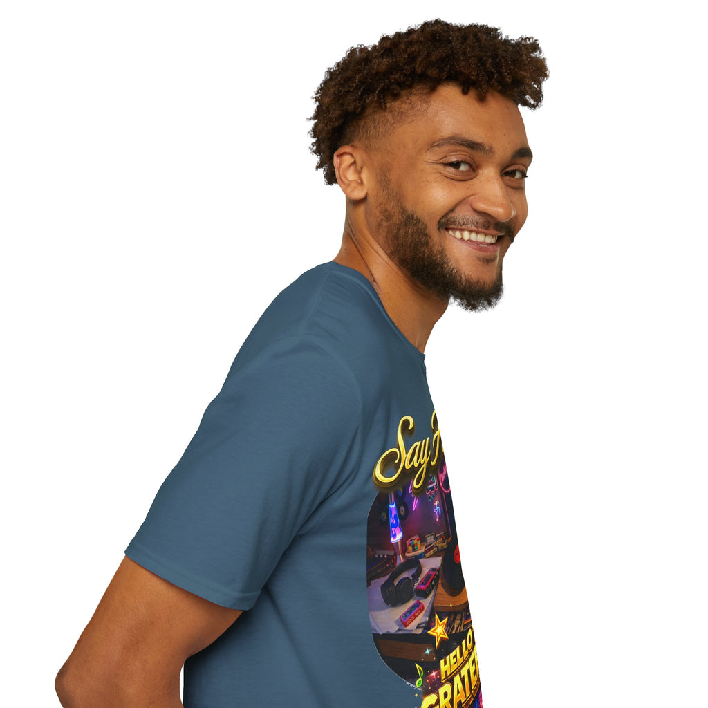 Say Hello To The Grateful 80s T-Shirt — Retro 80s Music Vintage Tee Printify