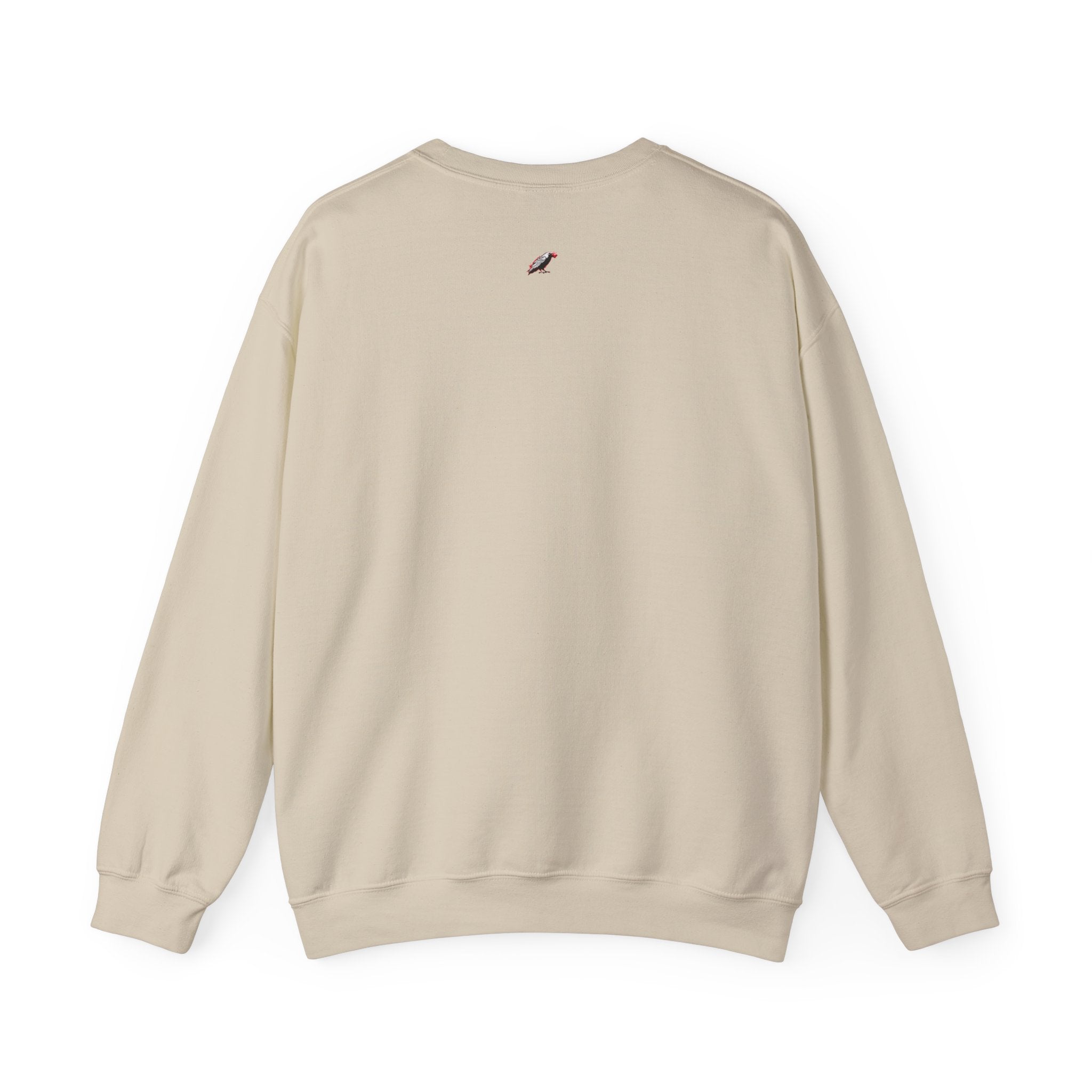 Working From Home Sweatshirt – "Say Hello To" Scenic Home Office Crewneck Printify