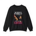 Crewneck Sweatshirt - "Scarface" Parody: "Say Hello to My Middle Leg" Graphic Printify
