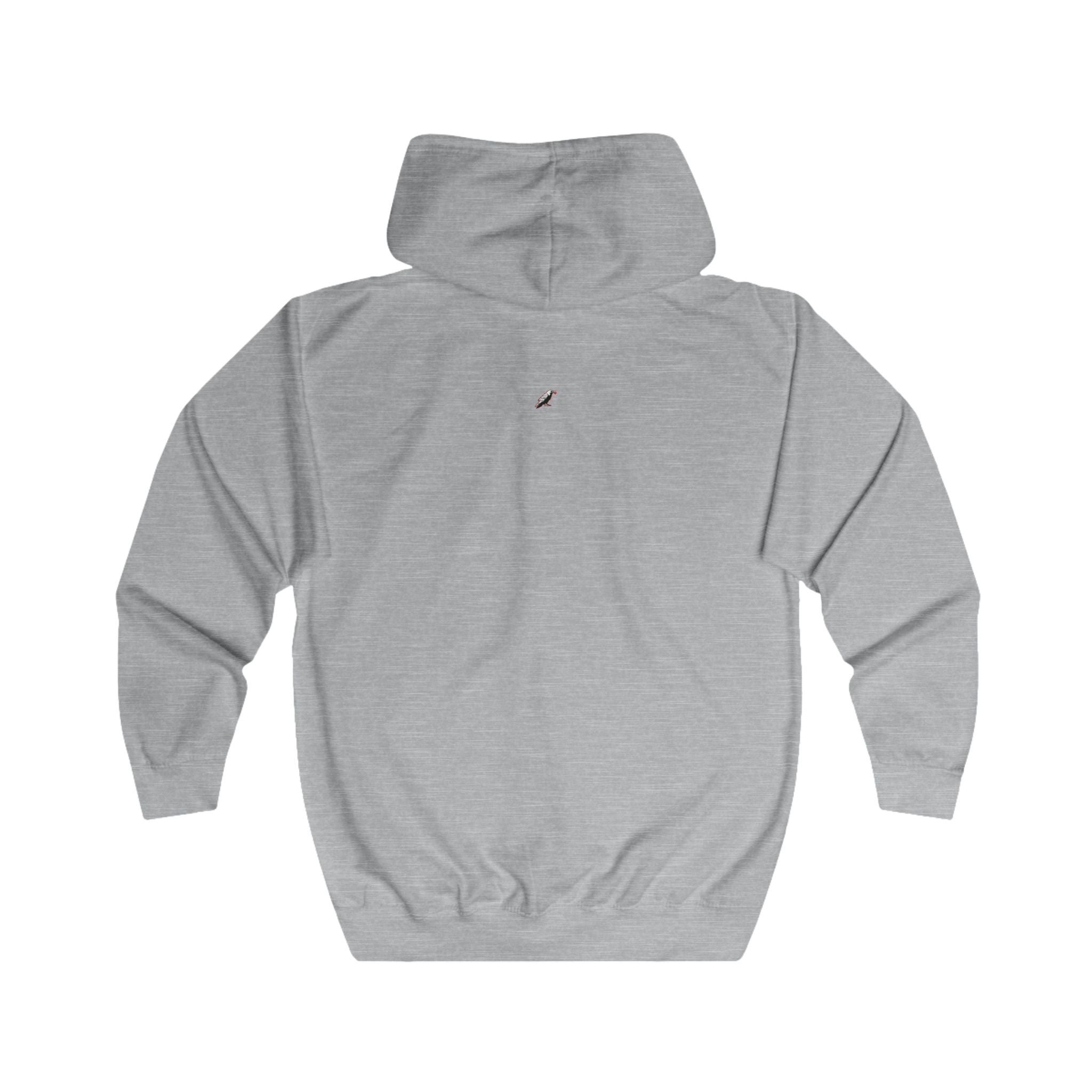 Zip Hoodie – "One Day You'll Look Back… Make Sure Today Was Worth It" Inspirational Zip-Up Printify