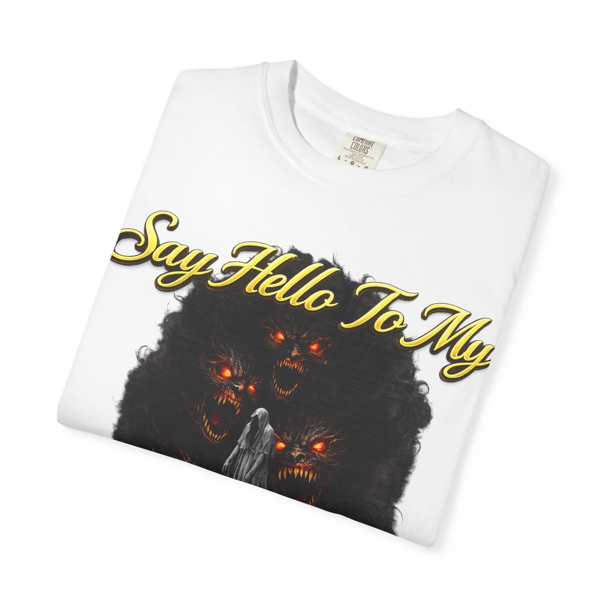 Inner Demons T-Shirt — "Say Hello To My Inner Demons" Graphic Tee Printify