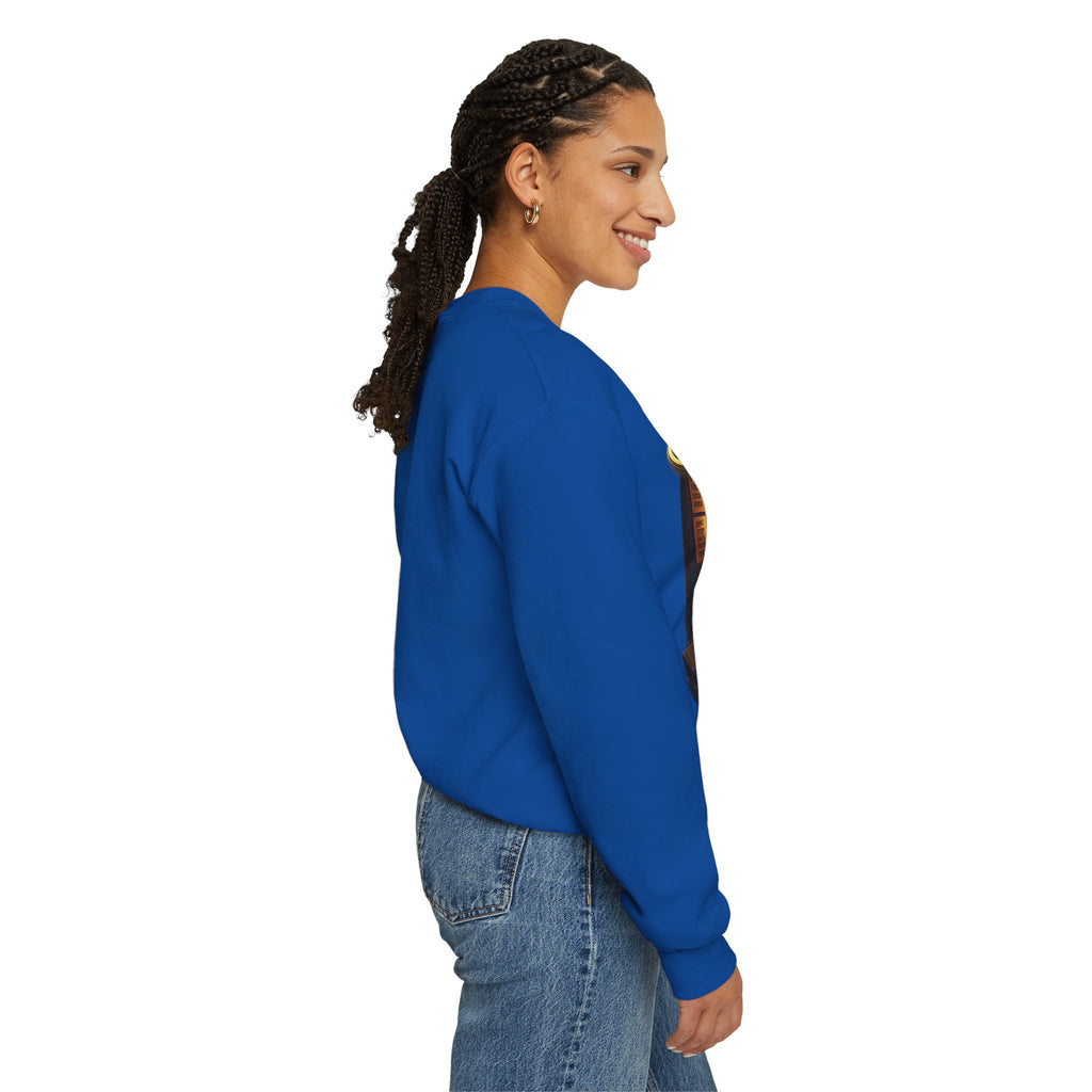 The Grind That Never Sleeps Crewneck Sweatshirt — Motivational Hustle Sweatshirt Printify